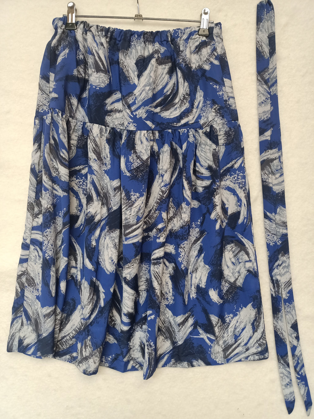 Vintage Brush Strokes Skirt