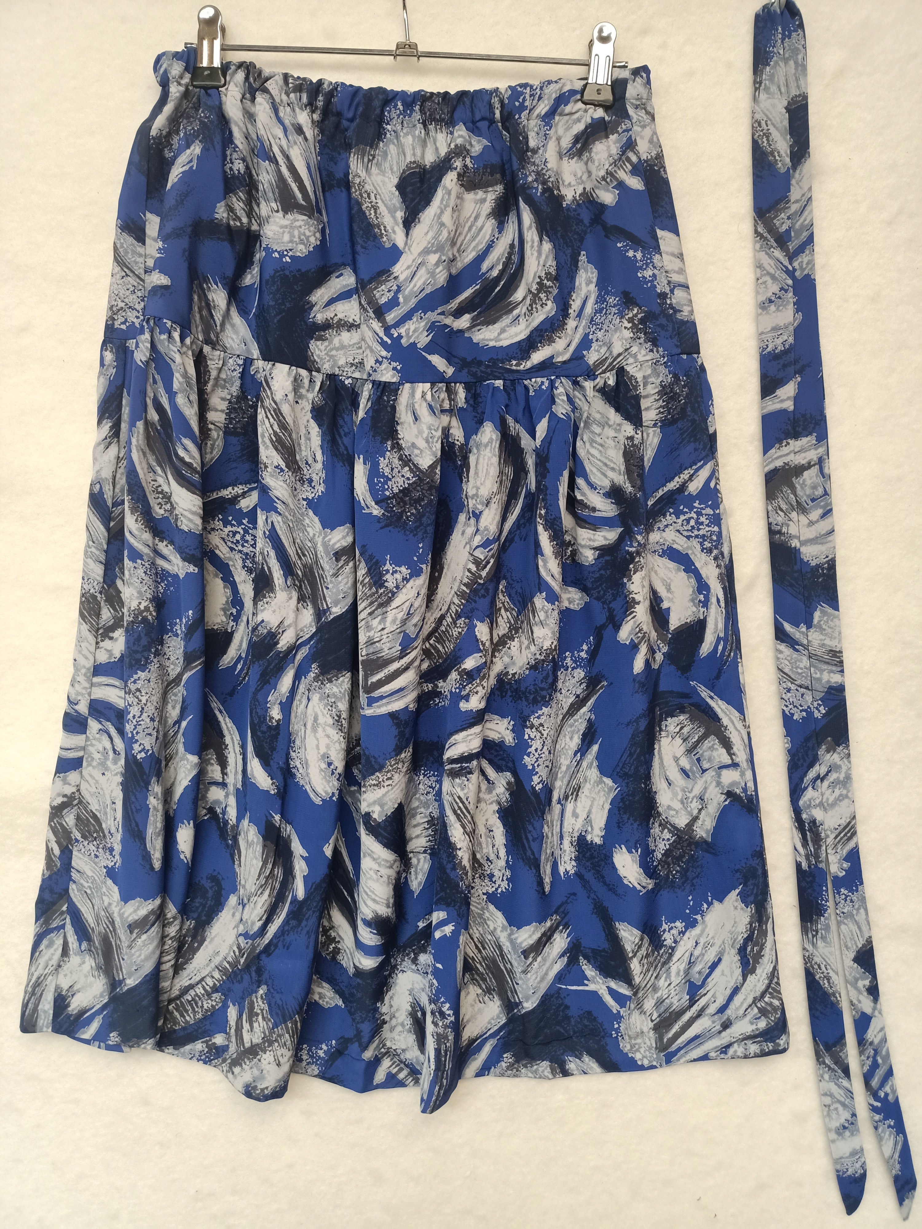 Vintage Brush Strokes Skirt