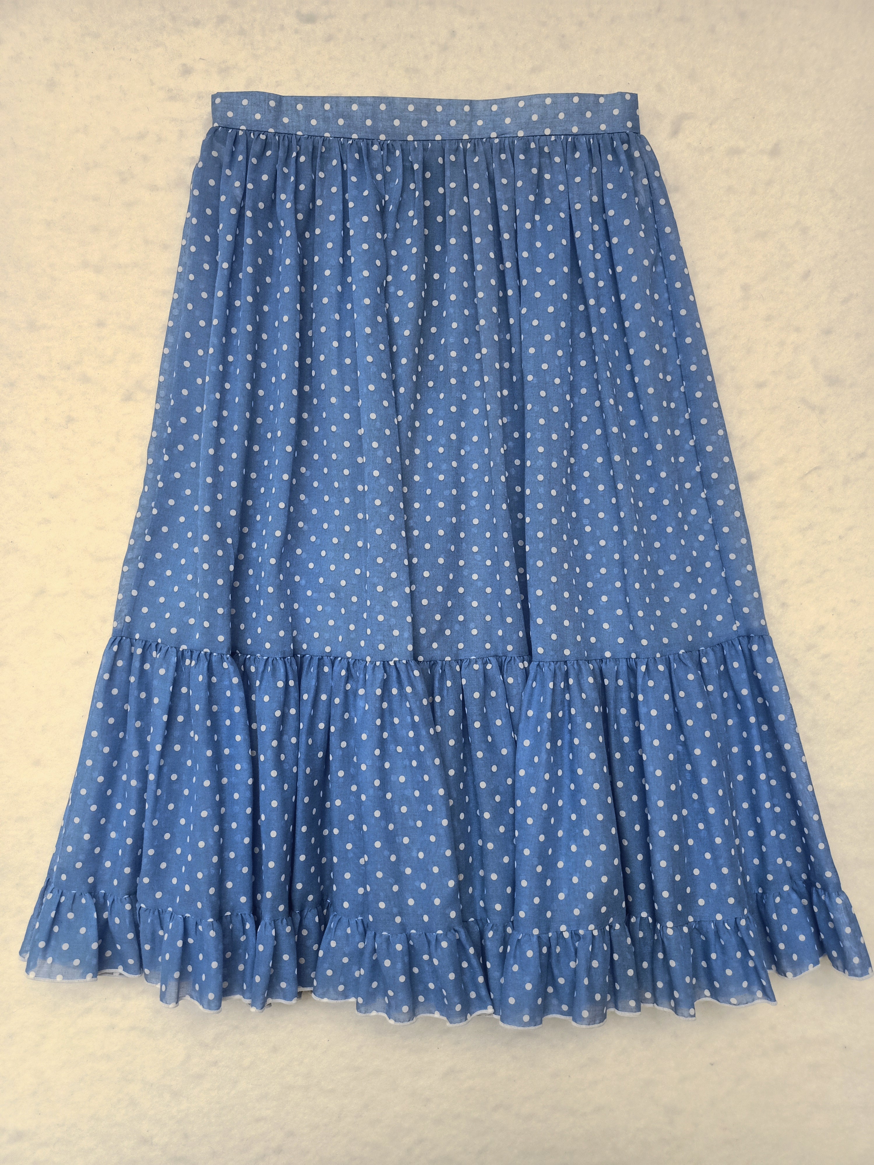 Vintage Pascalle Polka Dot Skirt