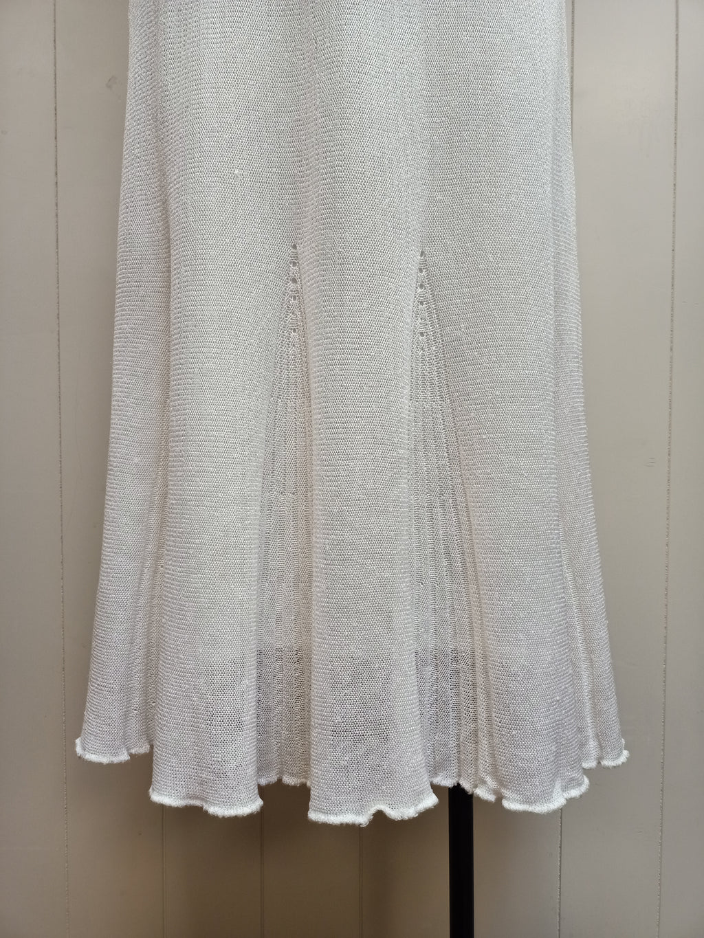 Vintage Knit Godet Skirt