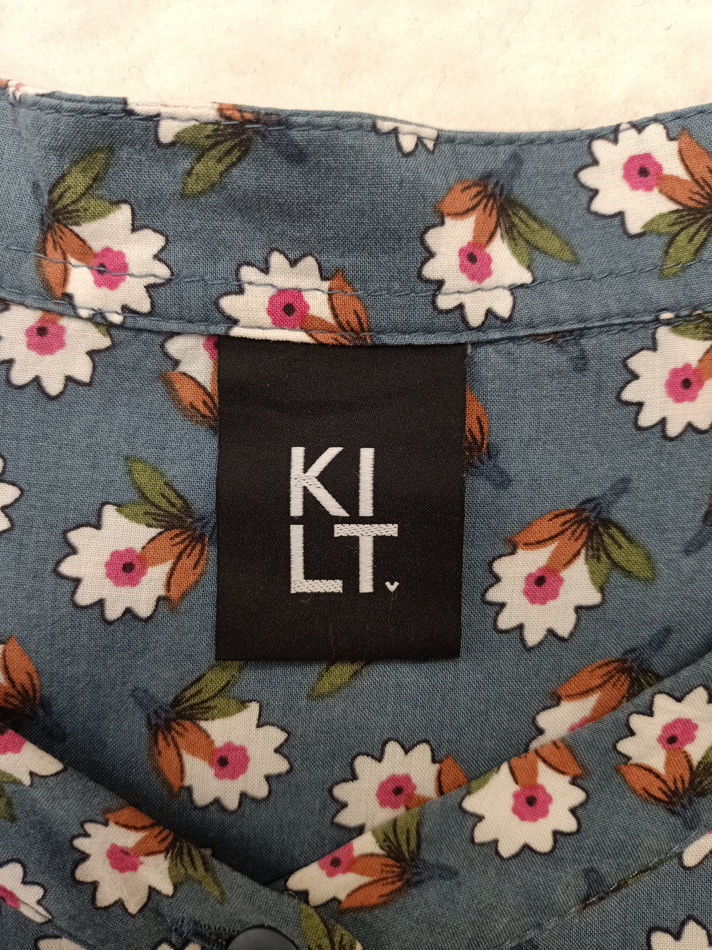 Kilt Rayon Floral Dress