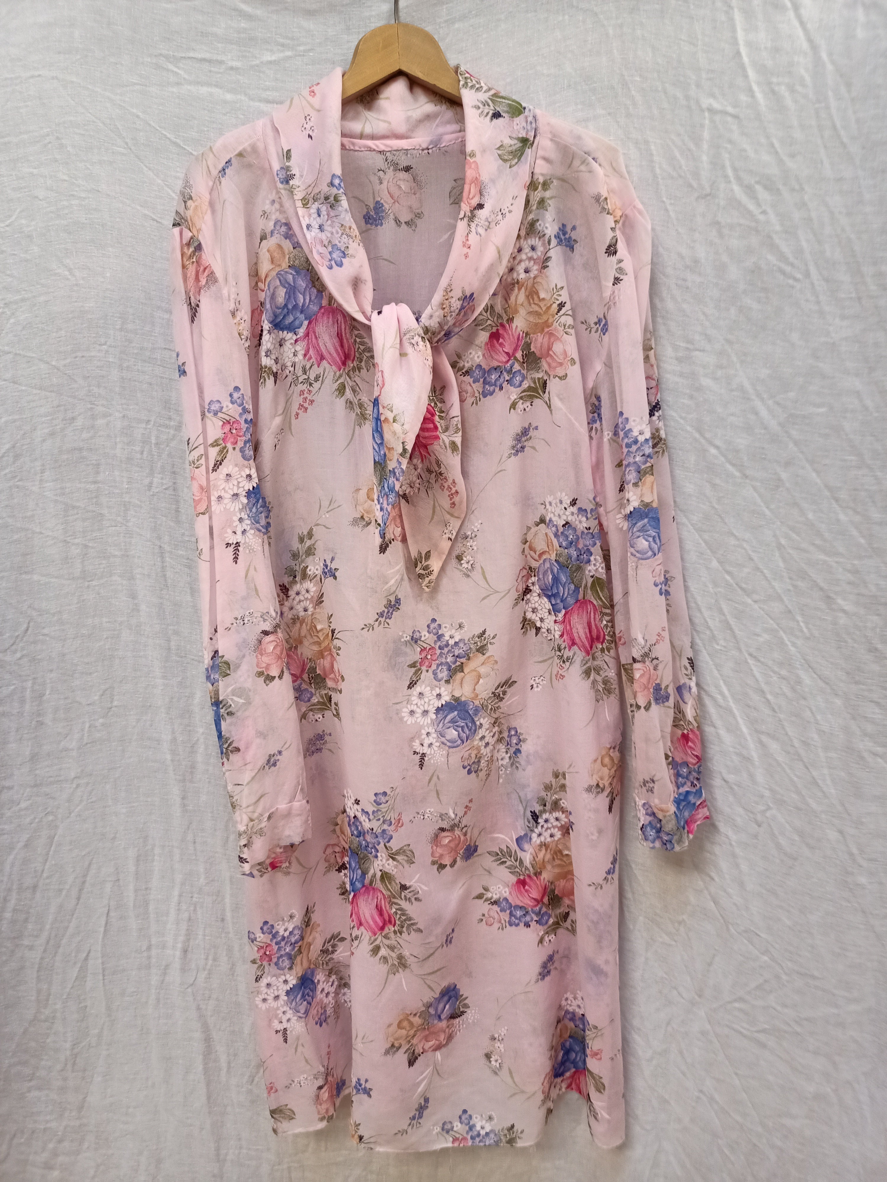 Floral Cotton Voile Dress