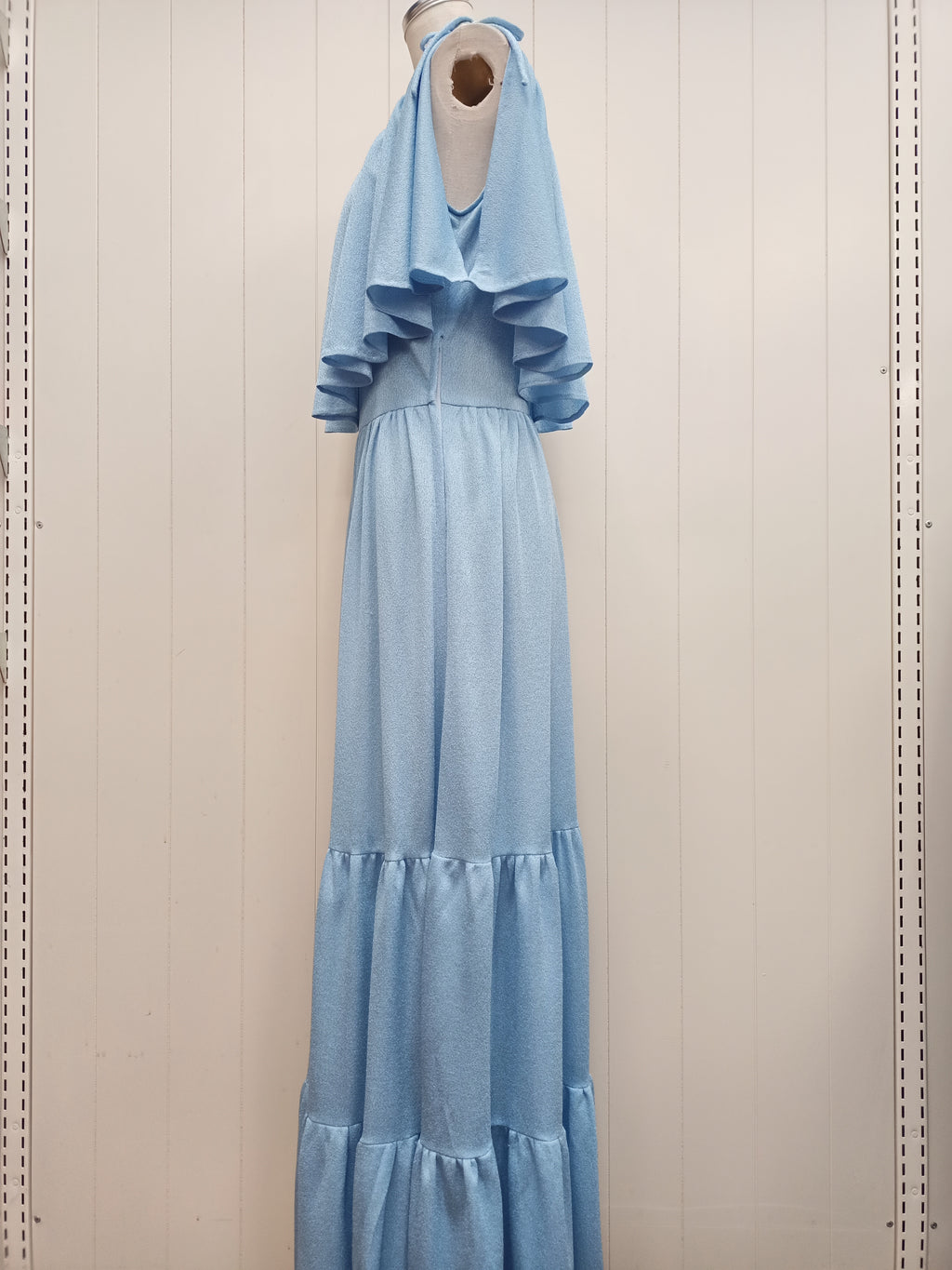 Vintage Flutter Maxi Dress