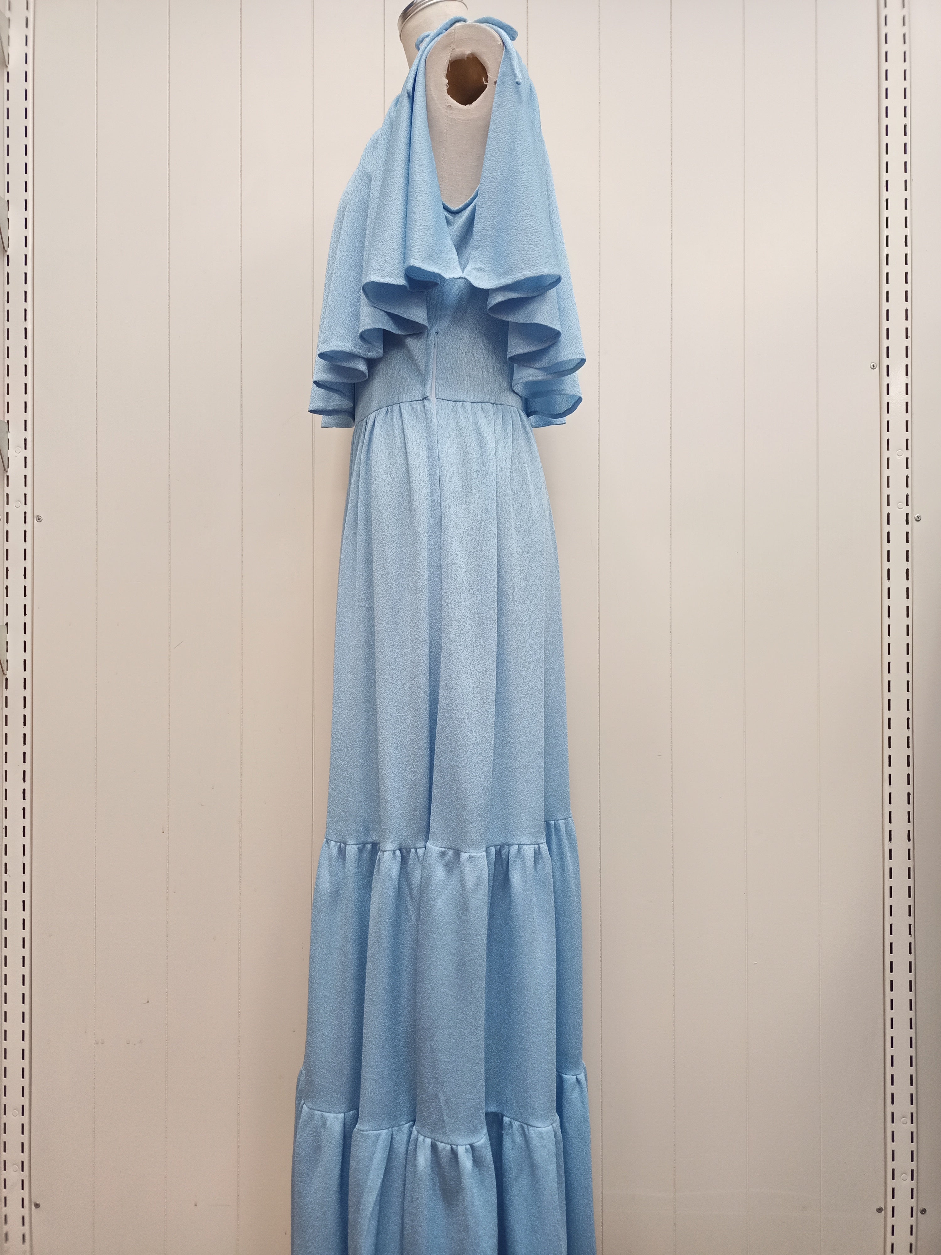 Vintage Flutter Maxi Dress