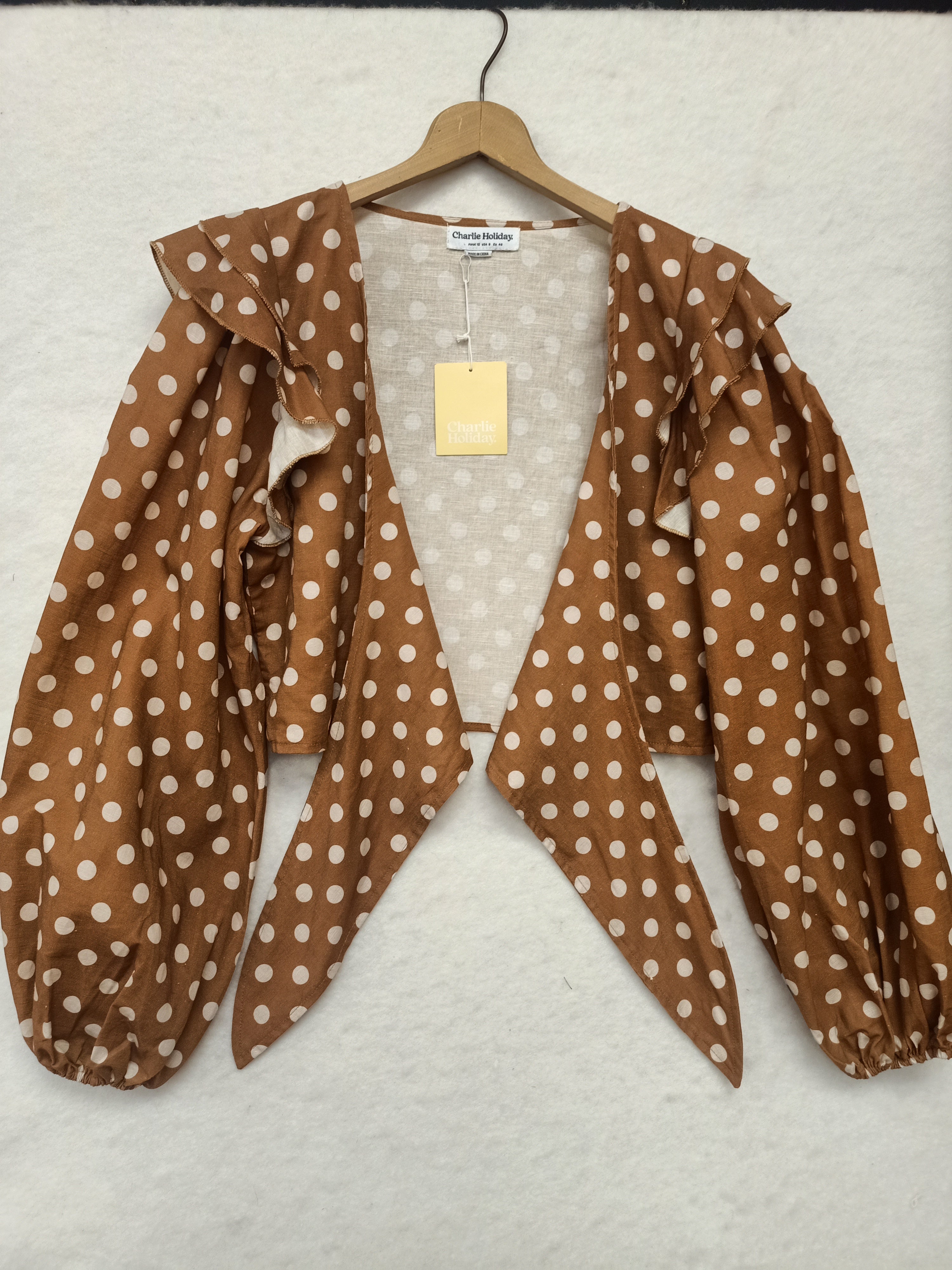 Charlie Holiday Polka Dot Shirt