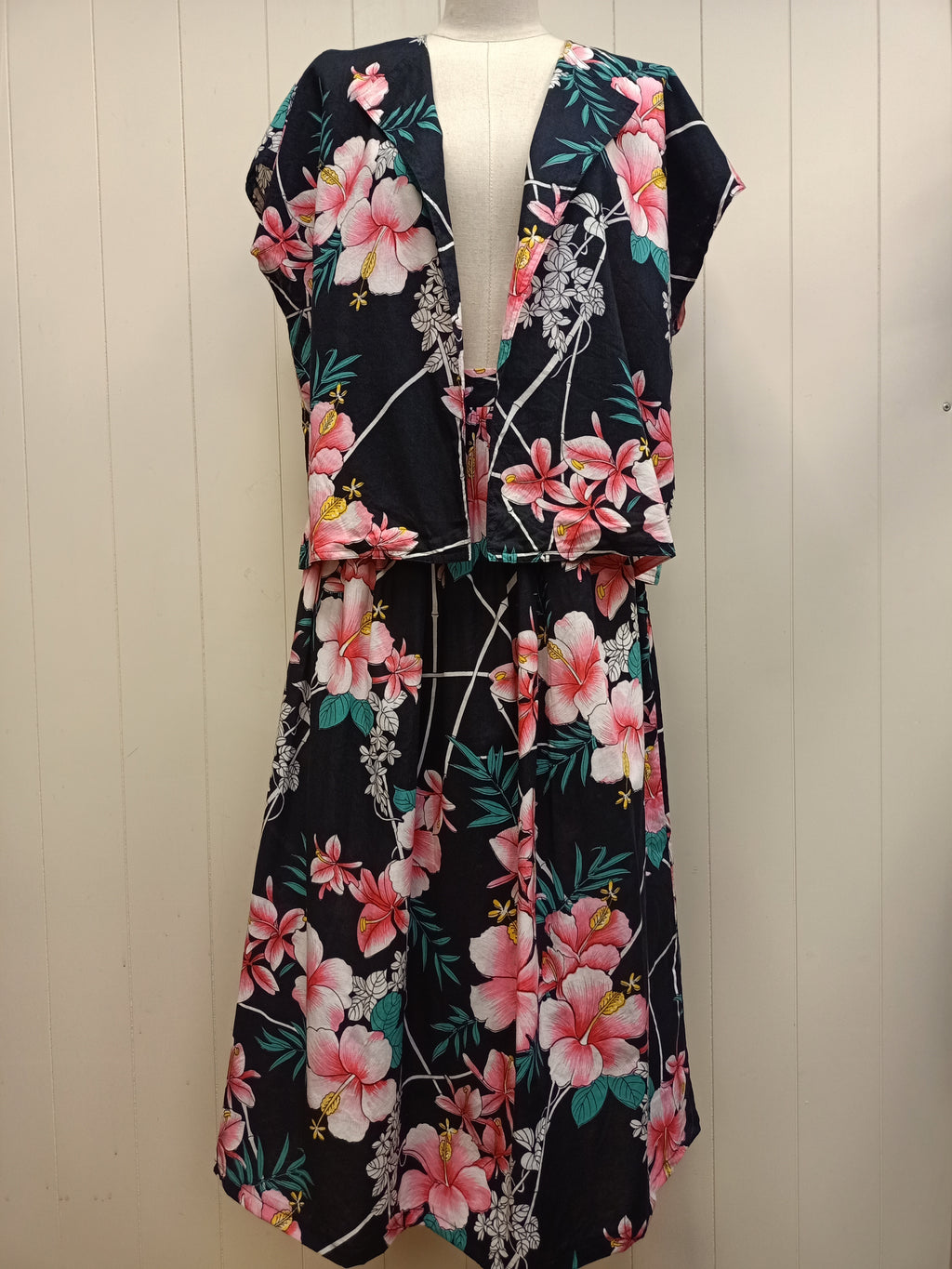 Vintage Hibiscus Co-Ord Set
