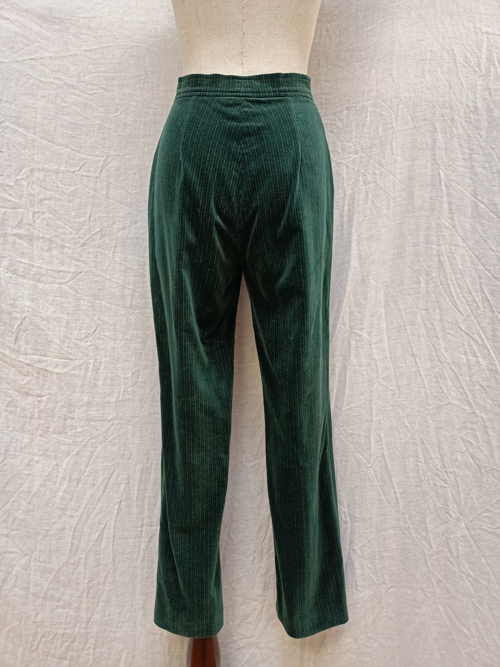 Vintage Striped Velvet Pants