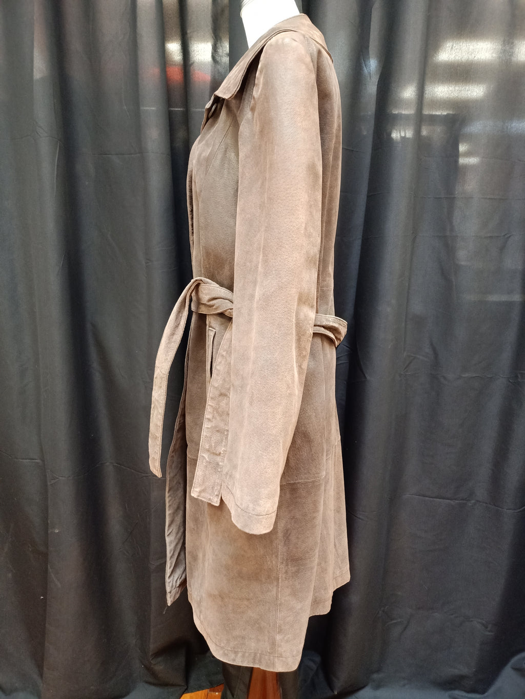 Leather Trench Coat