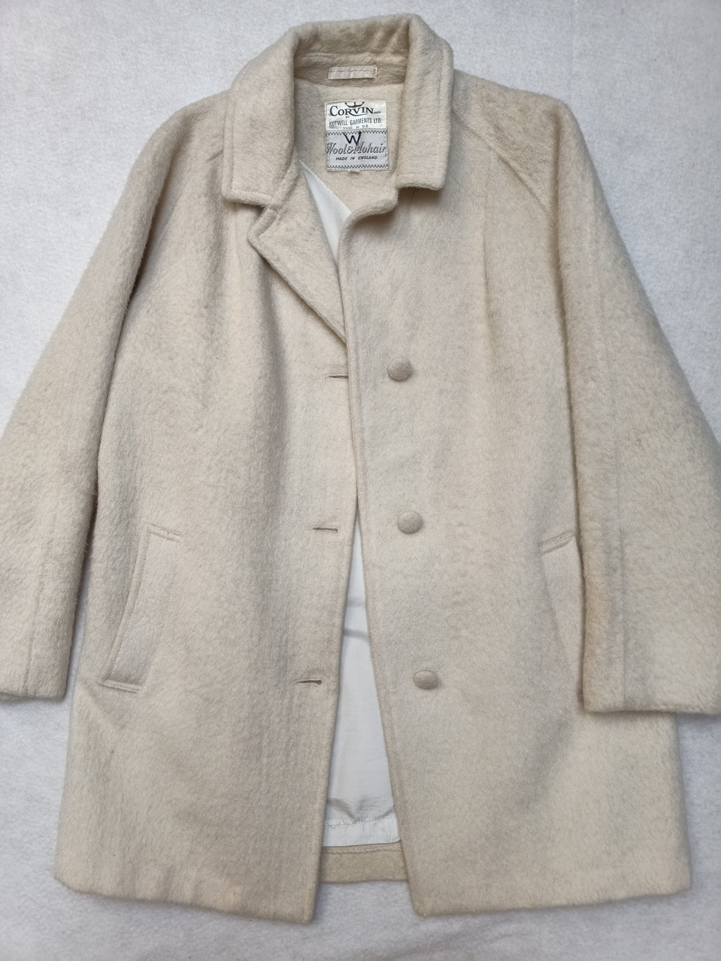 Vintage Wool and Mohair Coat