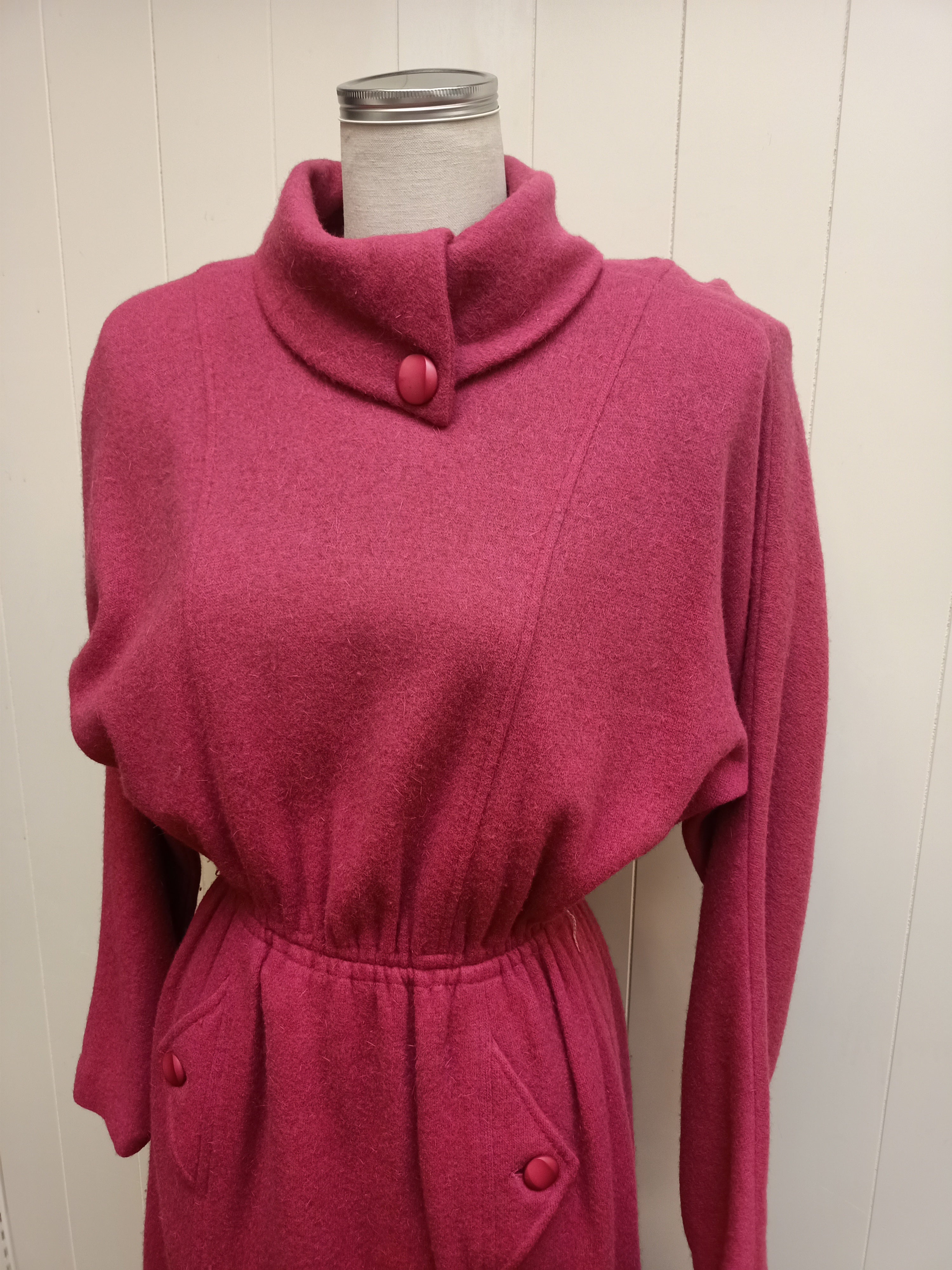 Vintage Metoby Wool Dress