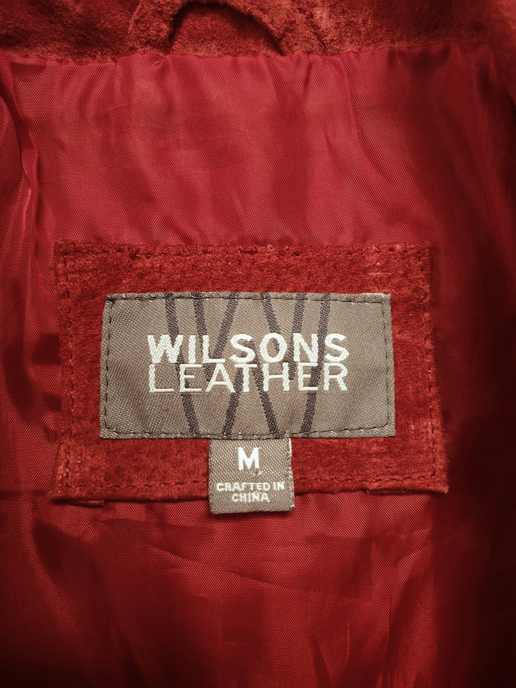Wilson's Leather Red Jacket
