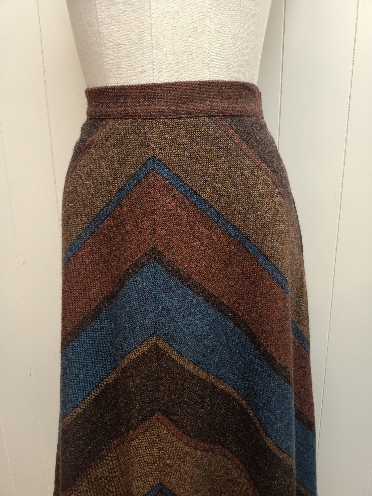 Vintage Enterprises Chevron Skirt