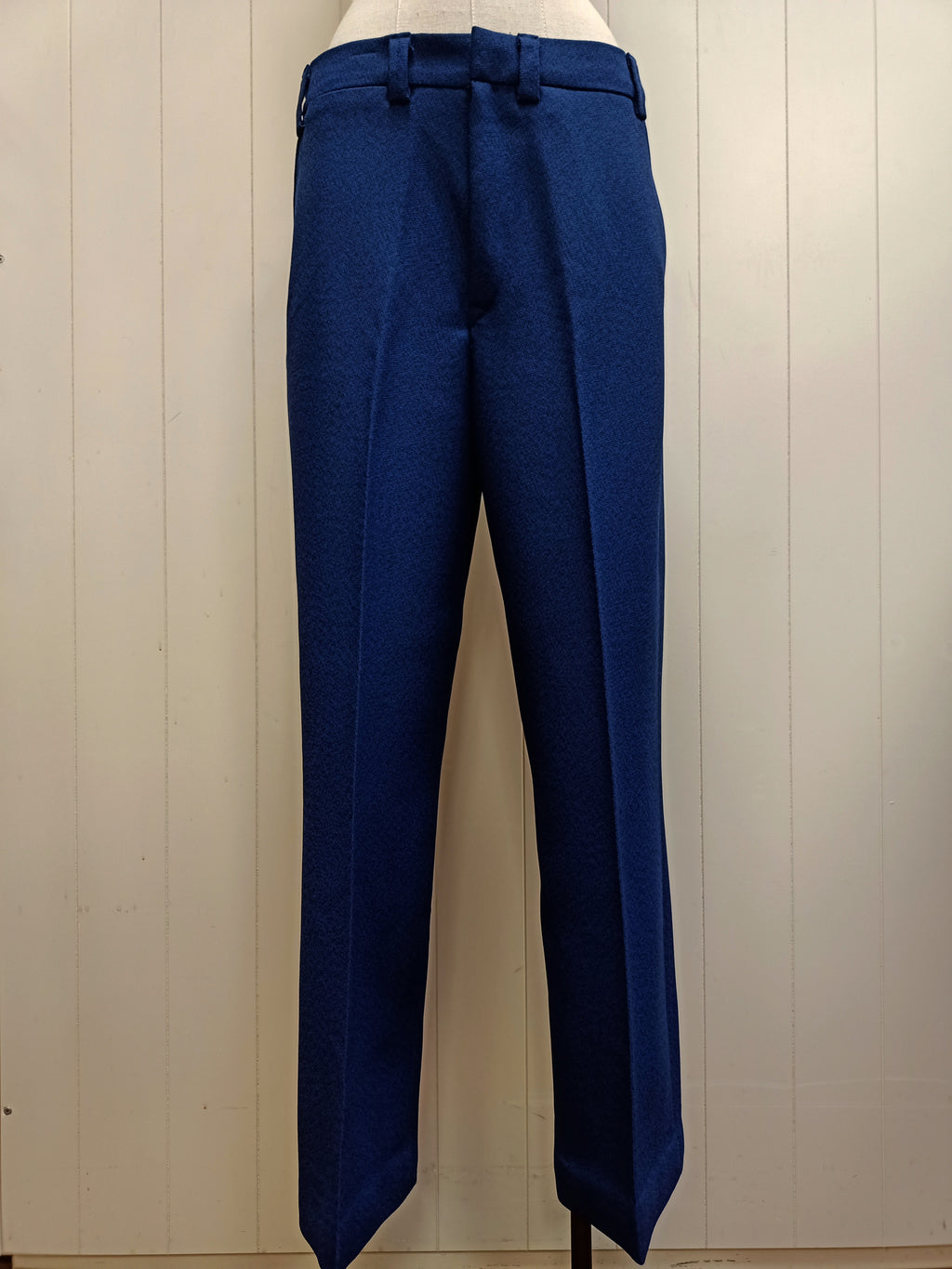 Vintage Mens Broadway Dark Blue Pants