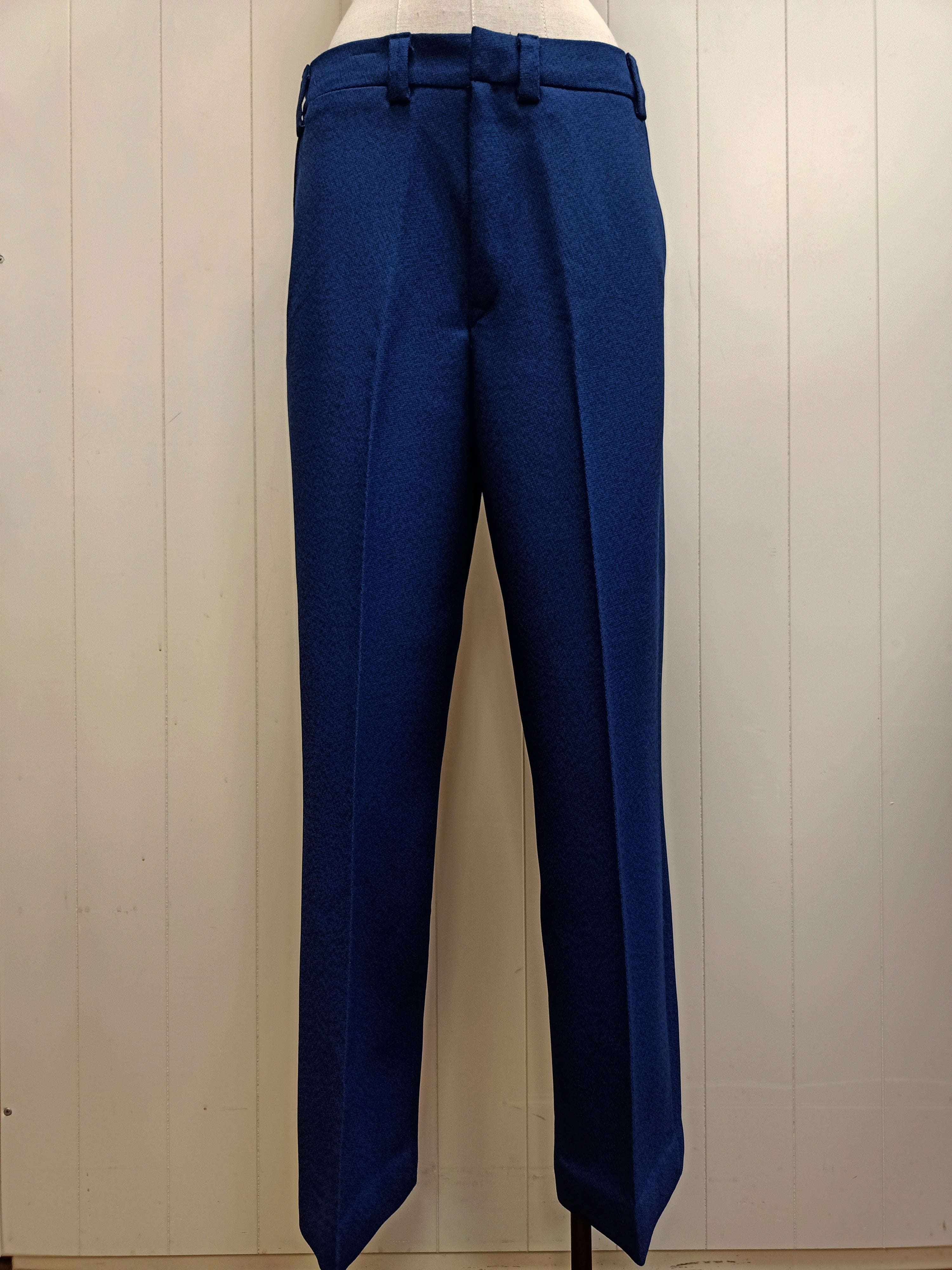 Vintage Mens Broadway Dark Blue Pants
