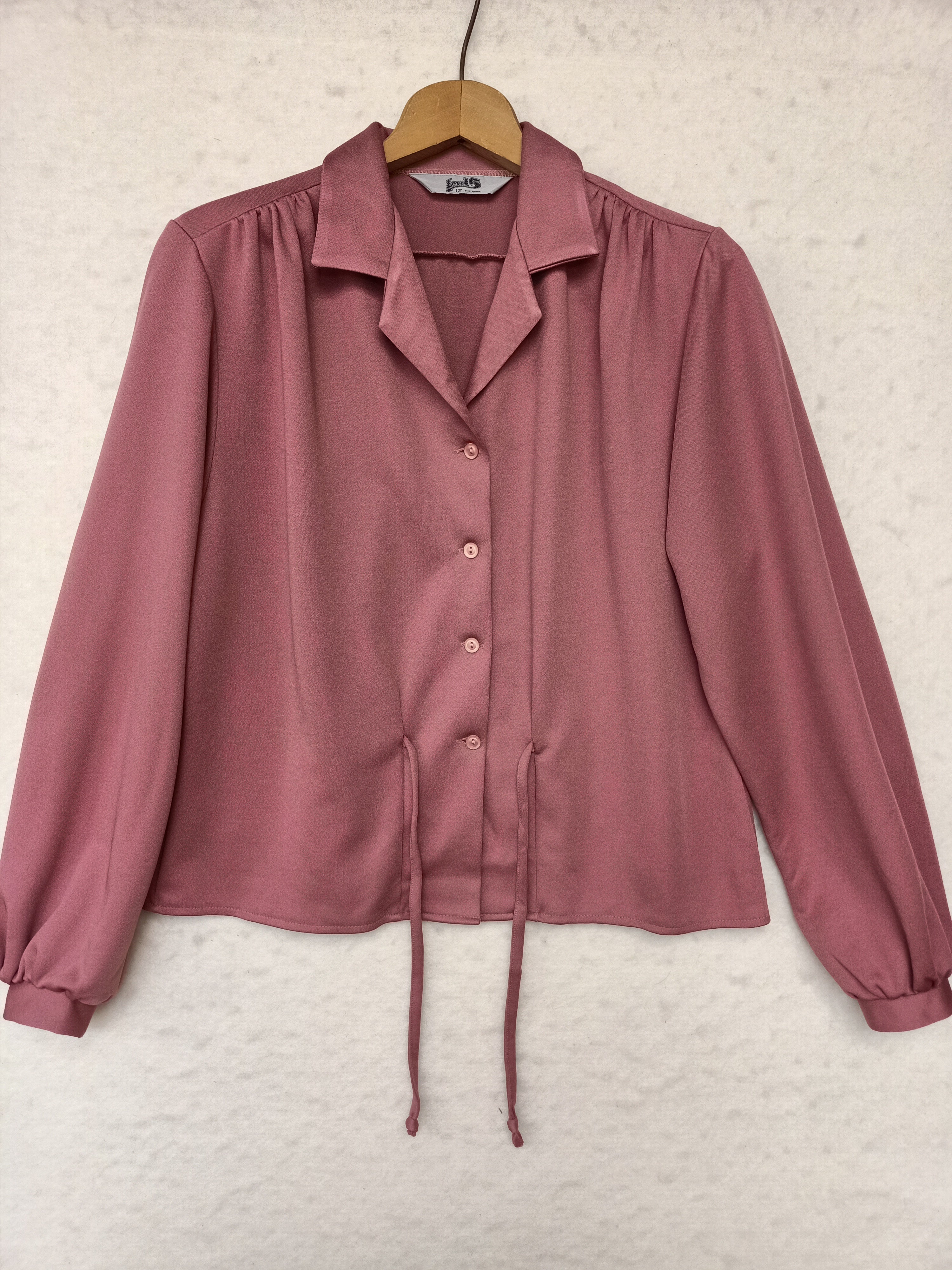 Vintage Level 5 Dusty Rose Shirt