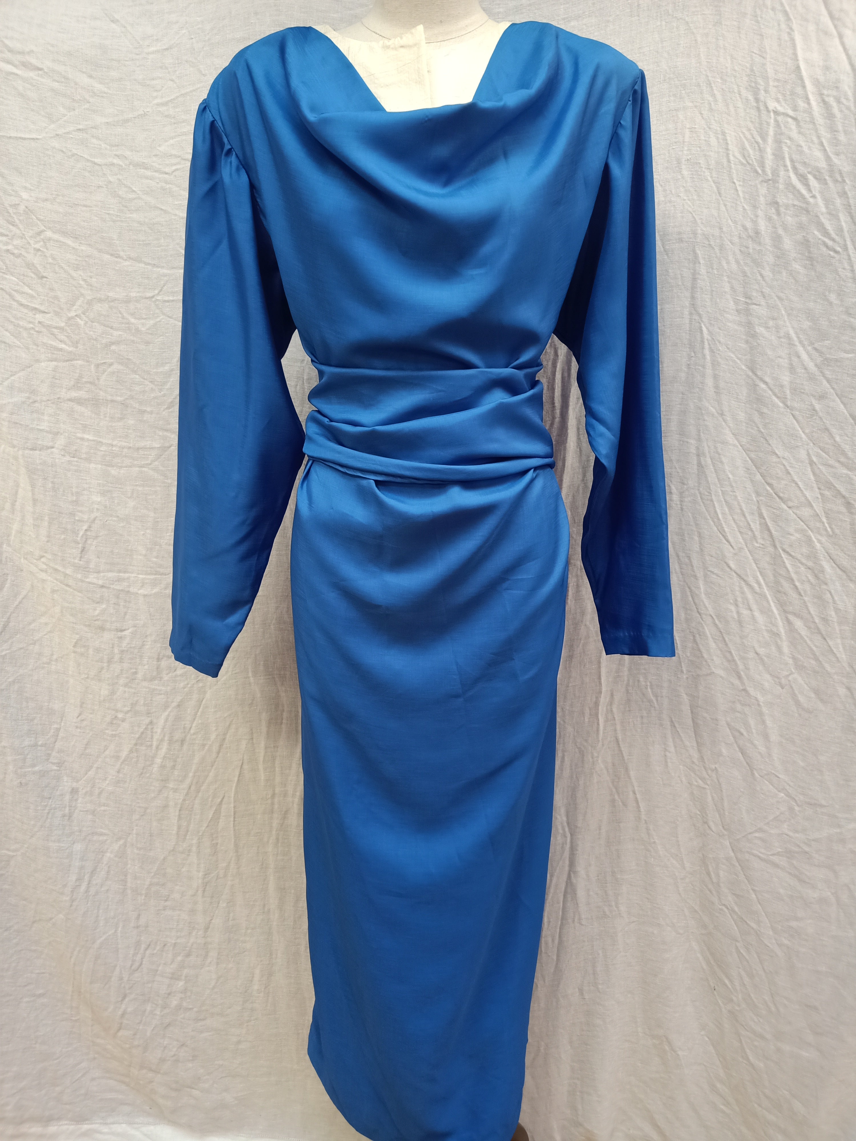 Vintage Cowl Neck Dress