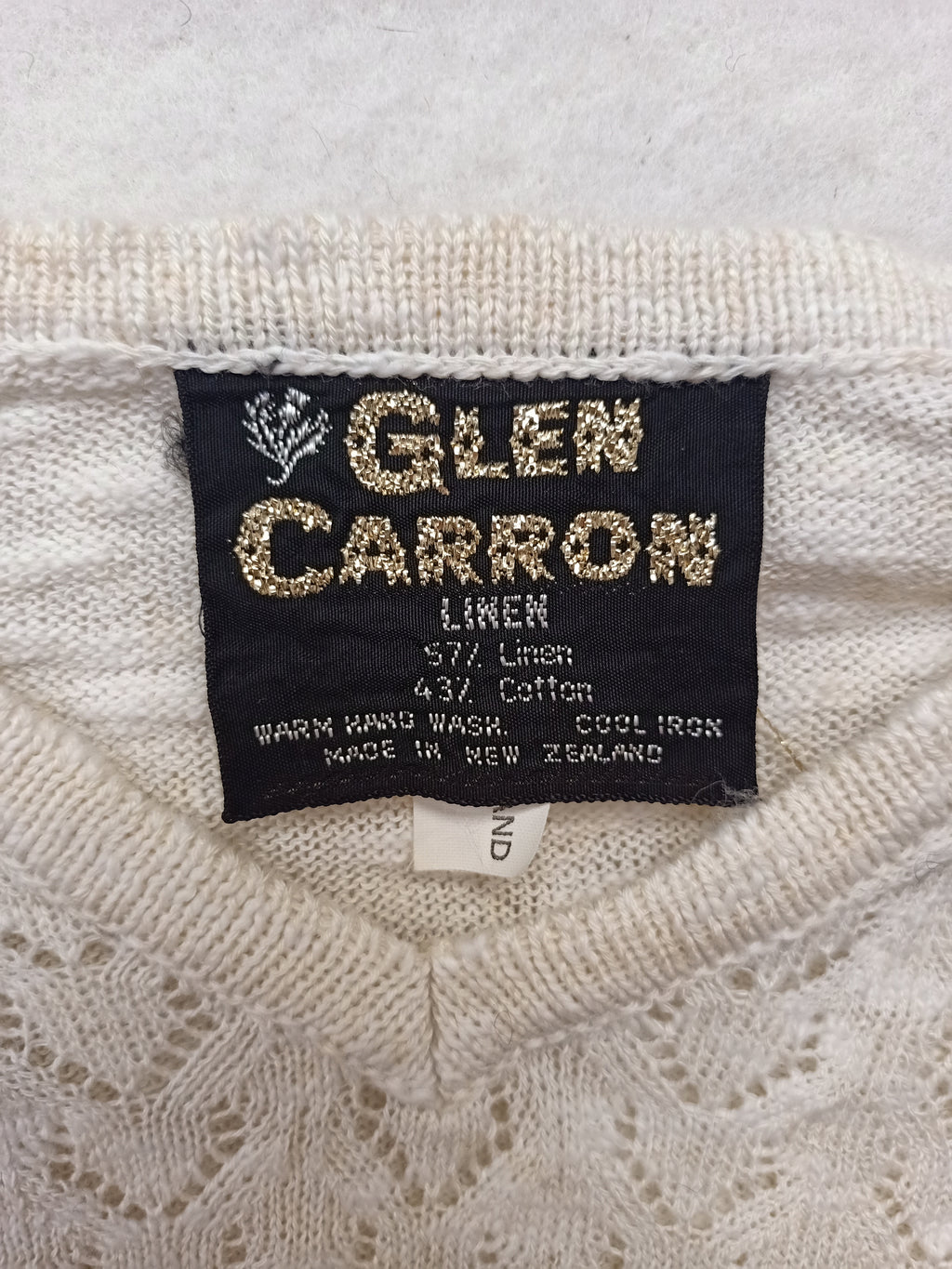 Vintage Glen Carron Knit Shirt