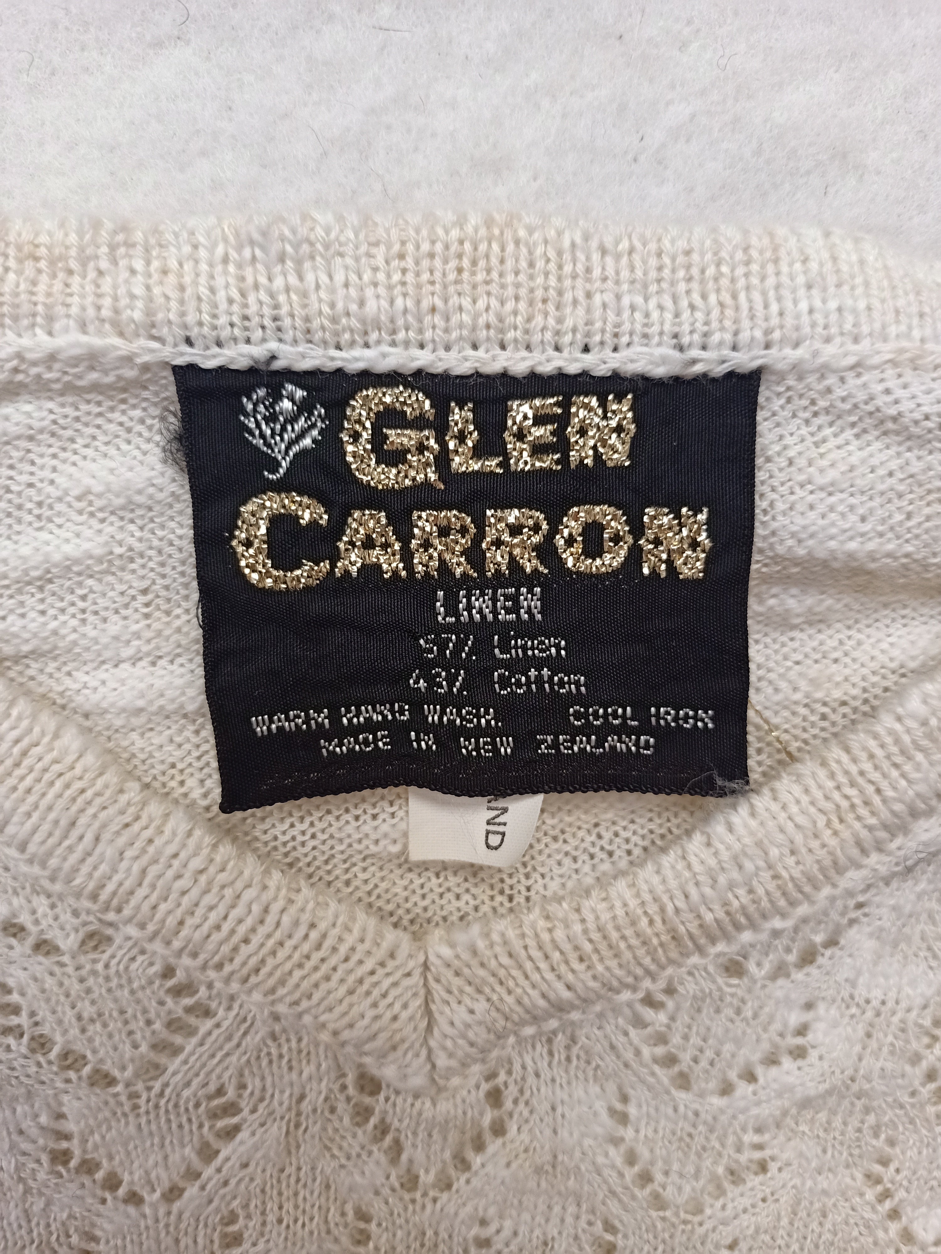 Vintage Glen Carron Knit Shirt