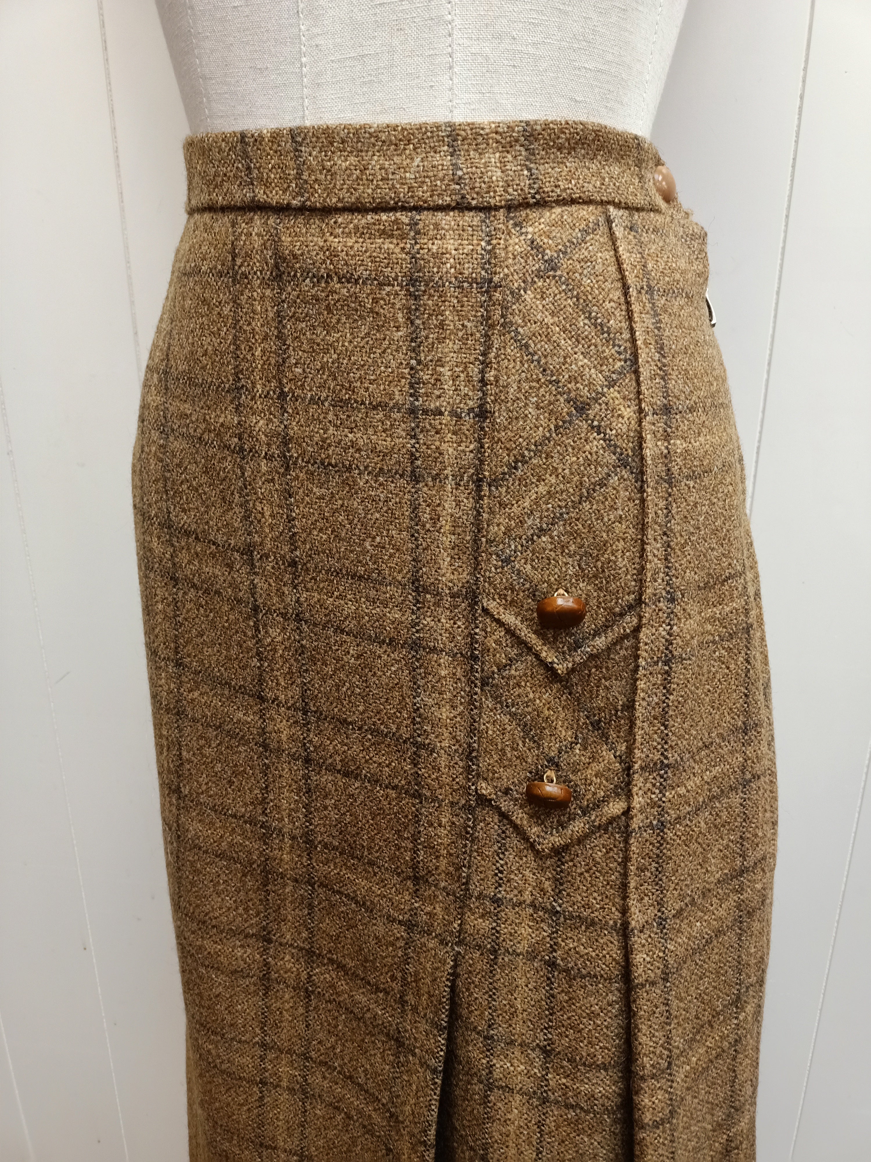 Vintage Stylemaster Scotland Wool Skirt