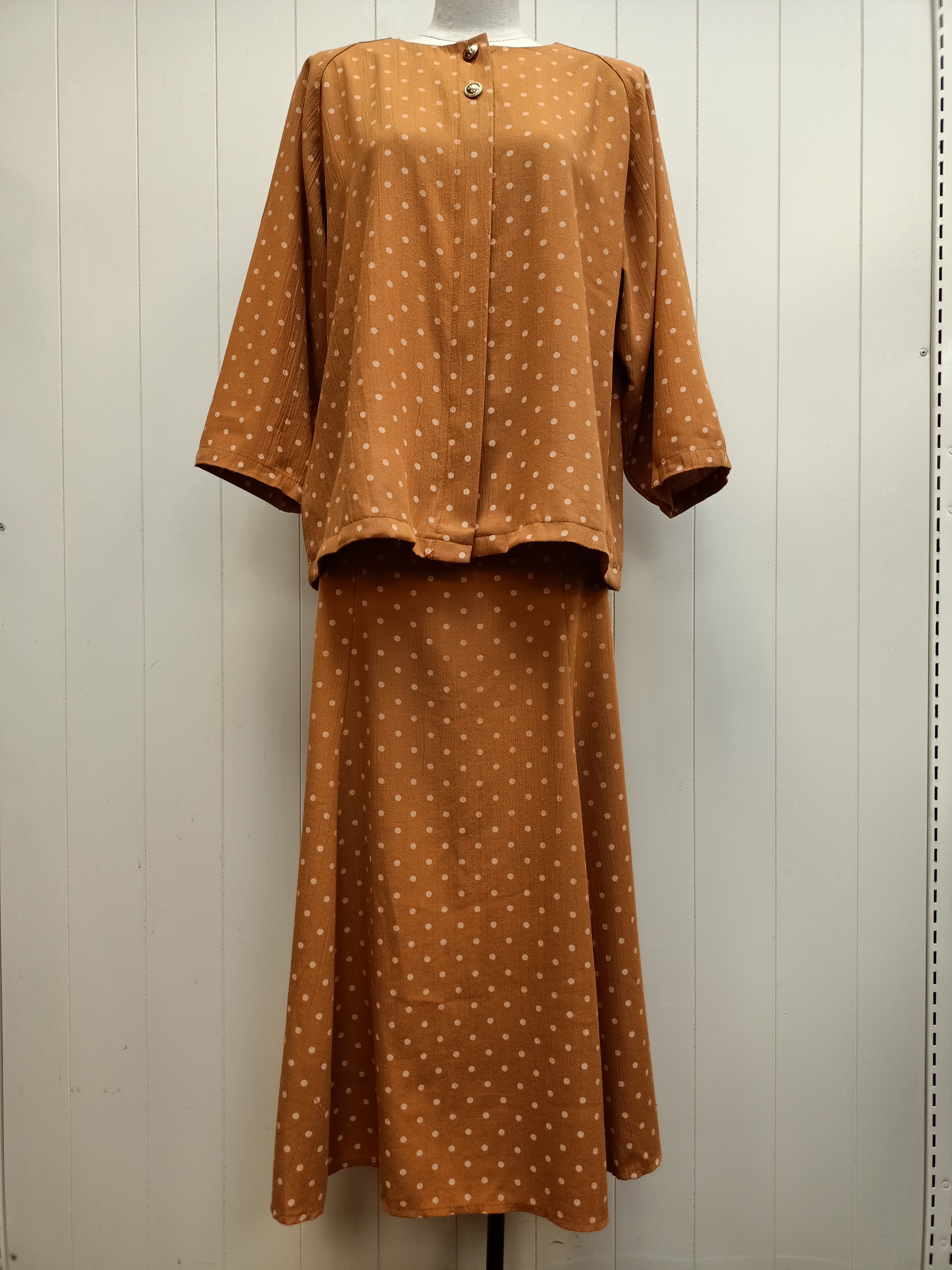 Vintage Polka Dot Co-Ord Set