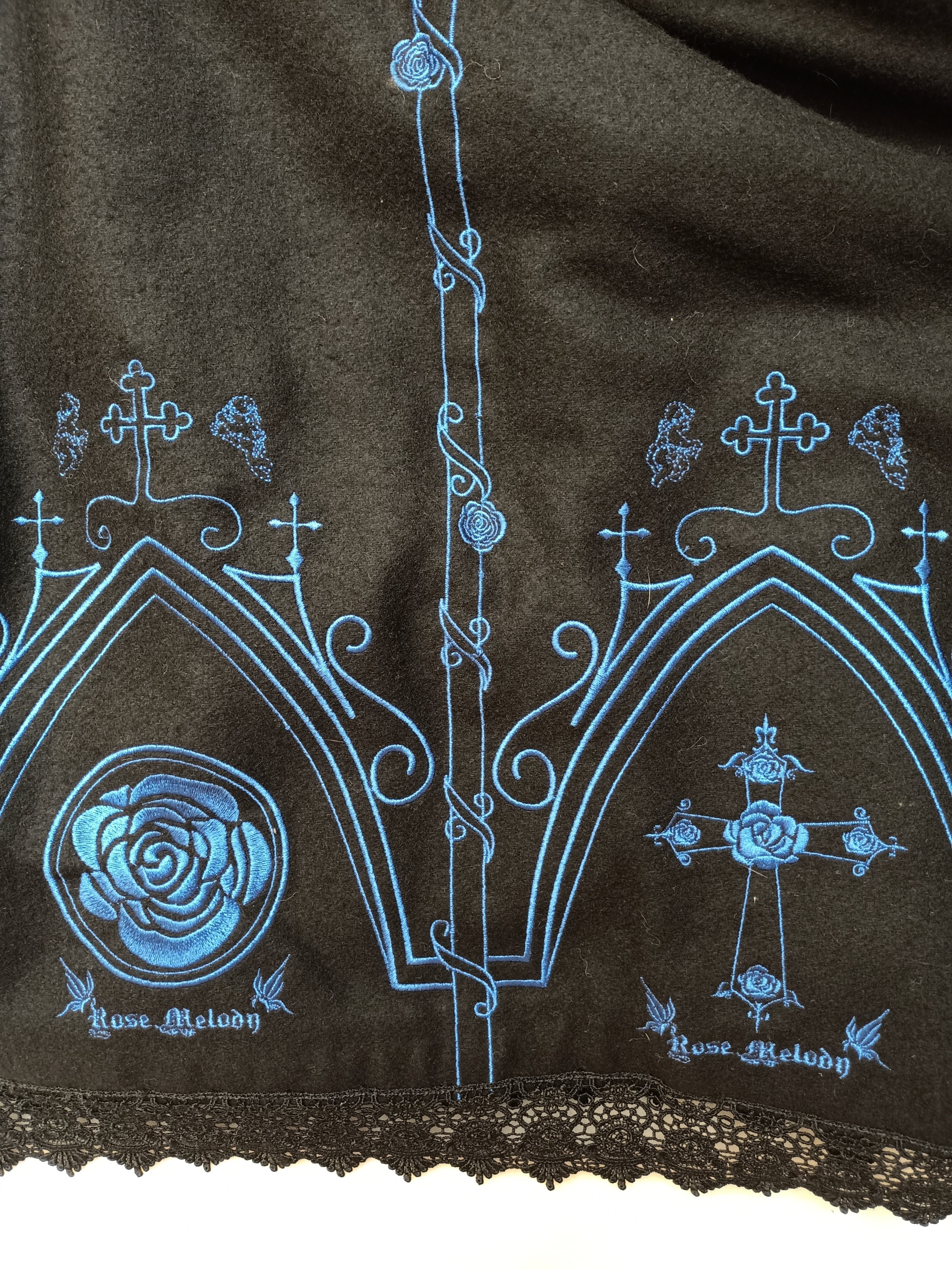 Rose Melody Embroidered Coat