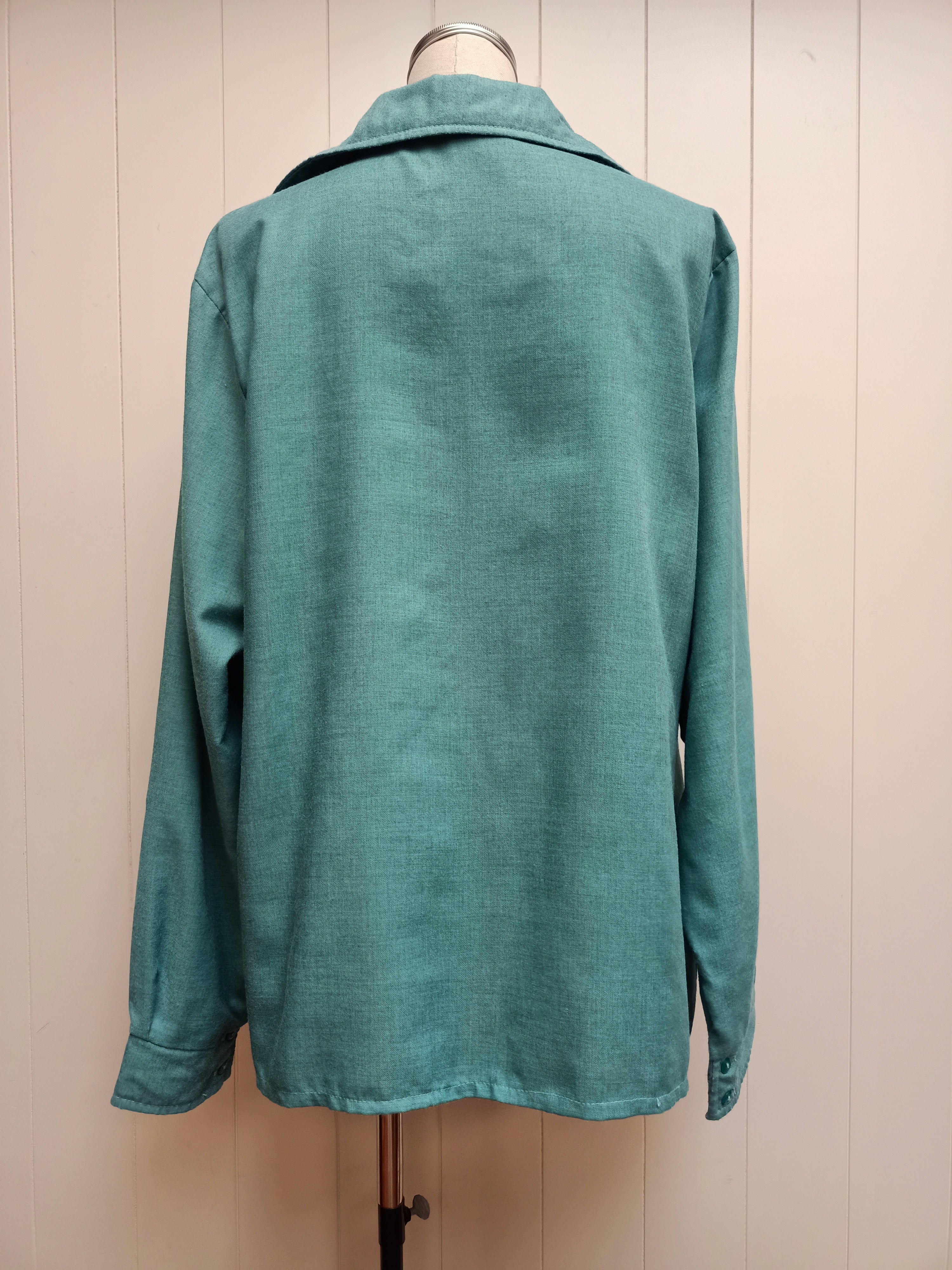 Vintage McCaul Green Chambray Shirt