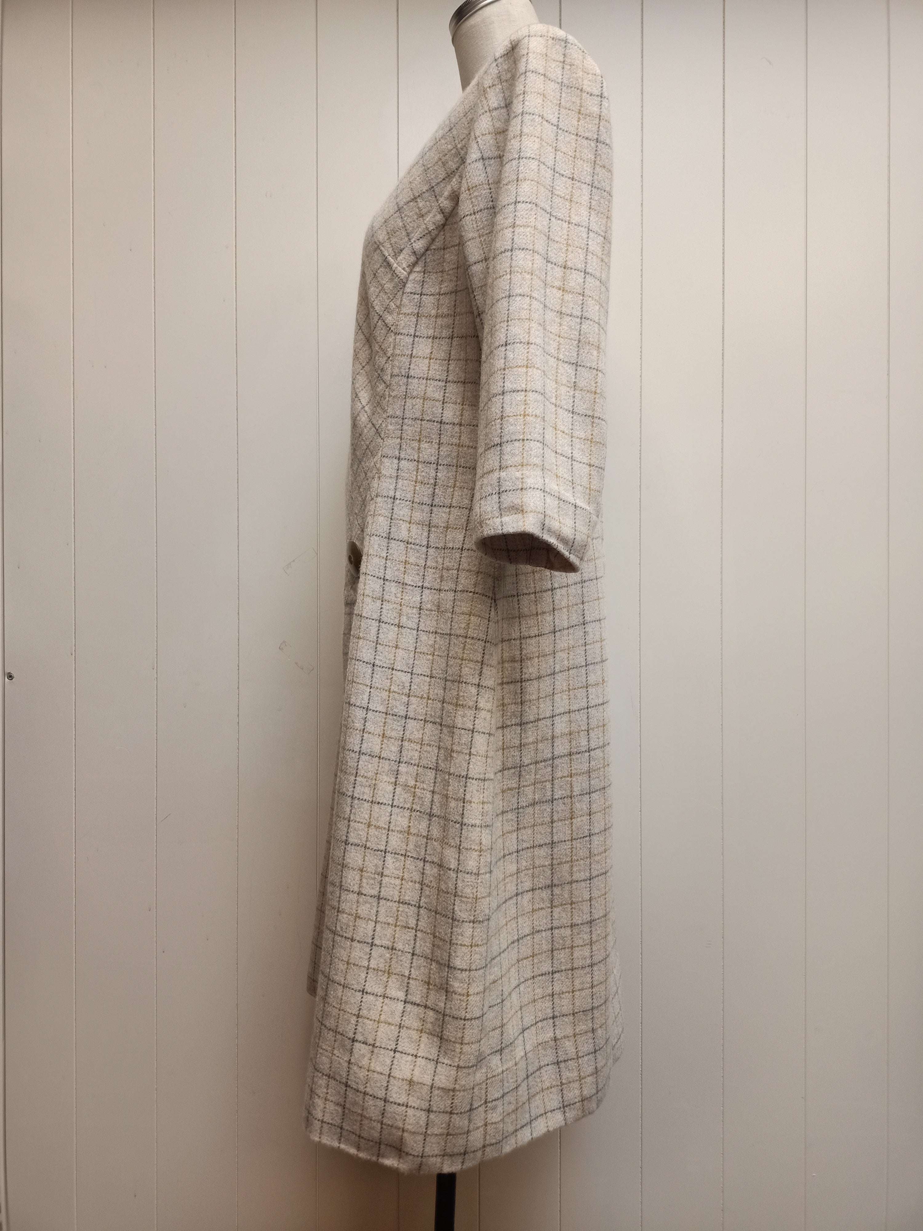 Vintage An Exton Garment Windowpane Dress