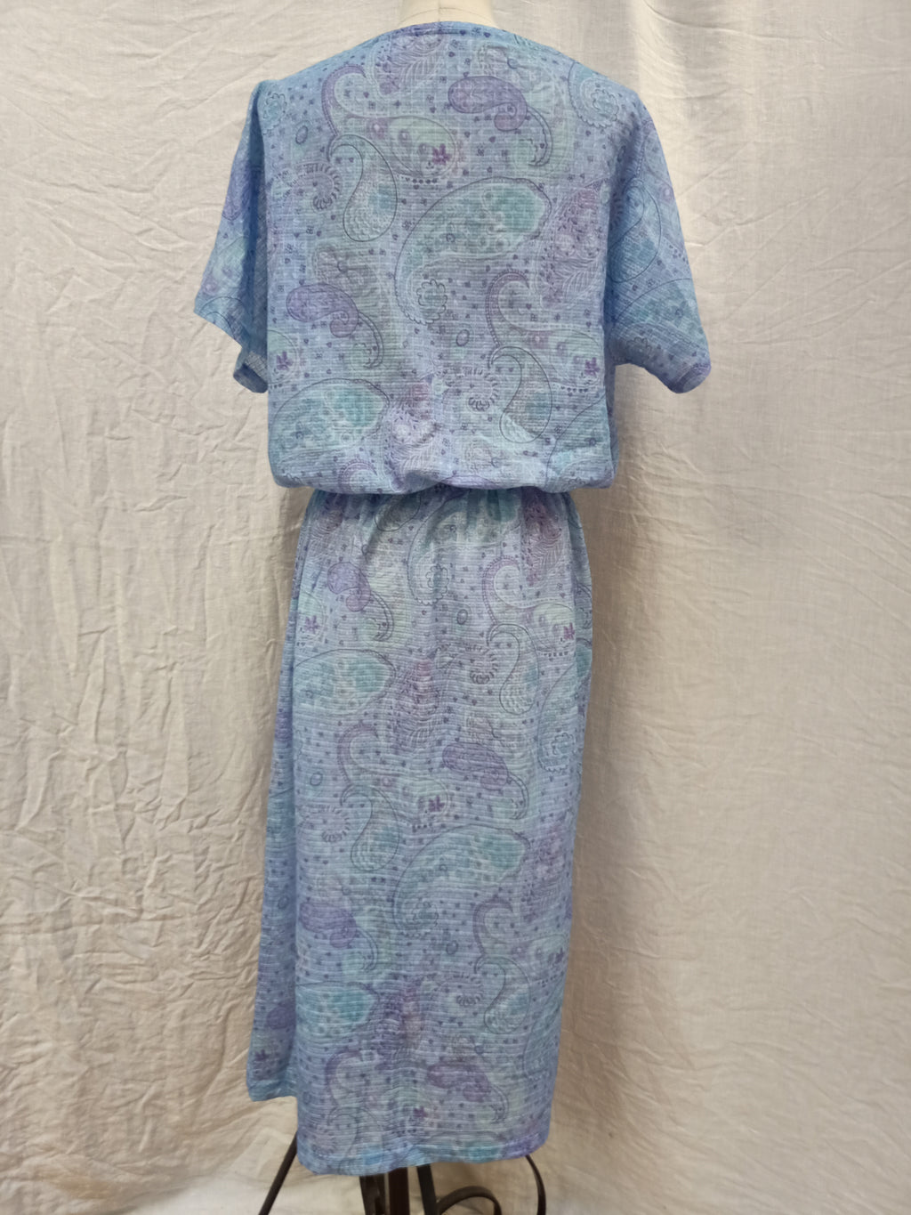 Vintage Paisley Dress