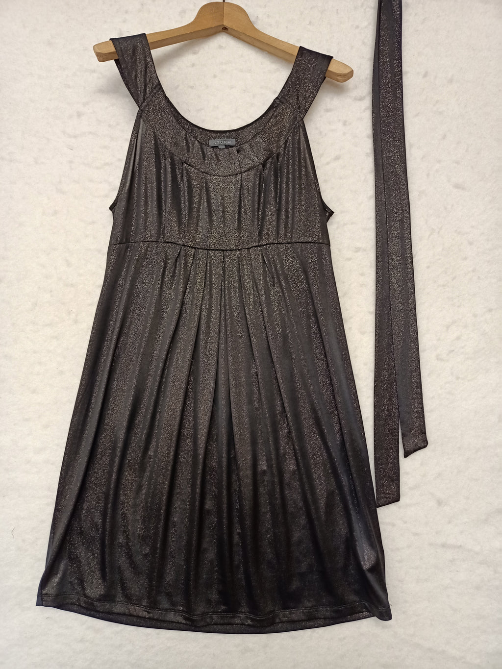 Storm Black & Gold Dress