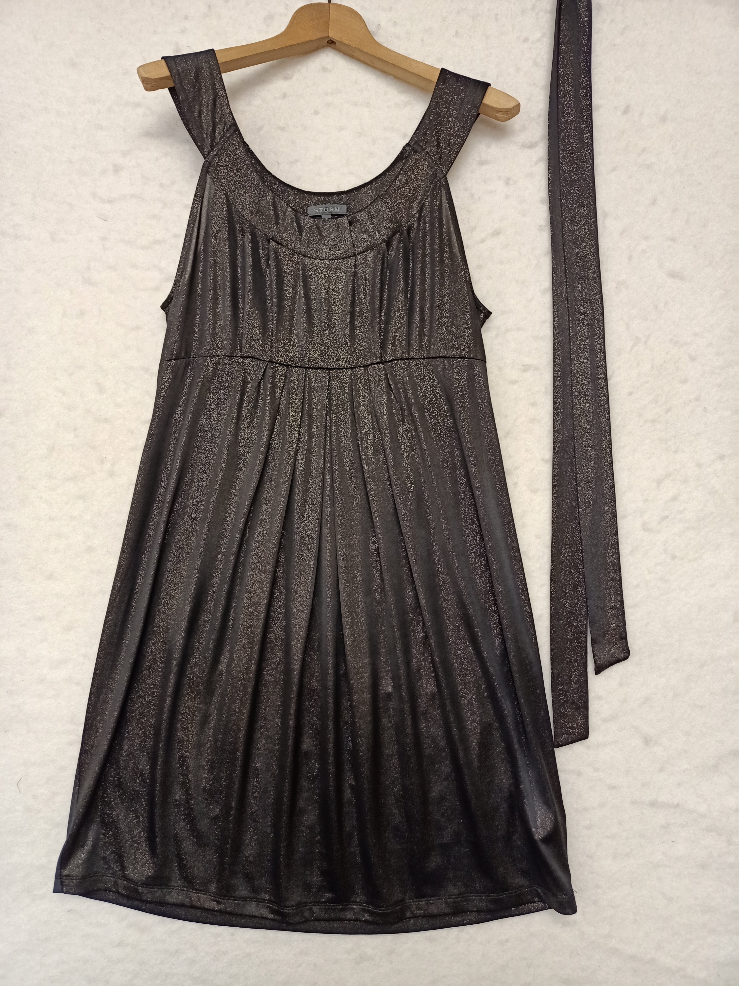 Storm Black & Gold Dress