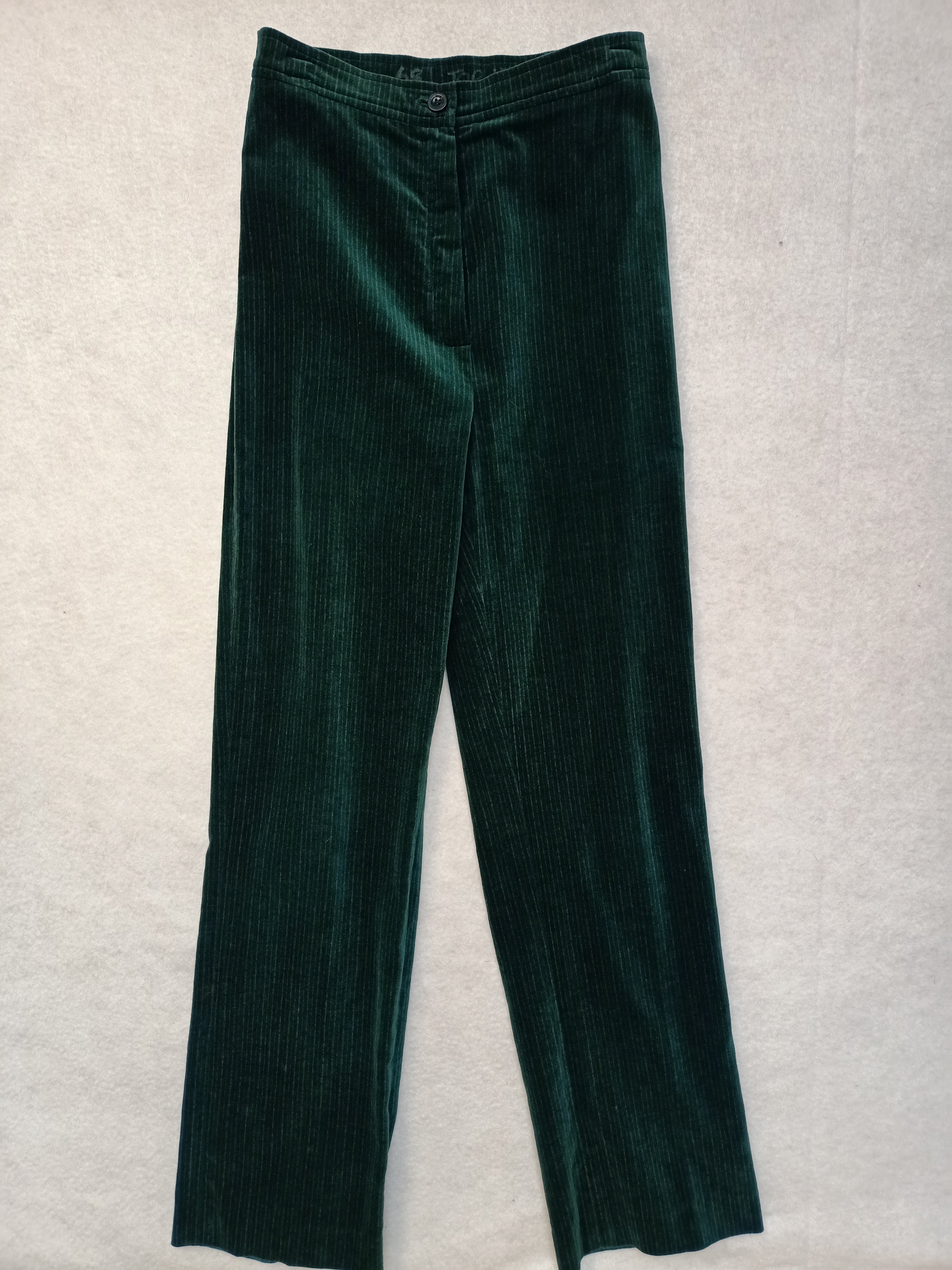Vintage Striped Velvet Pants
