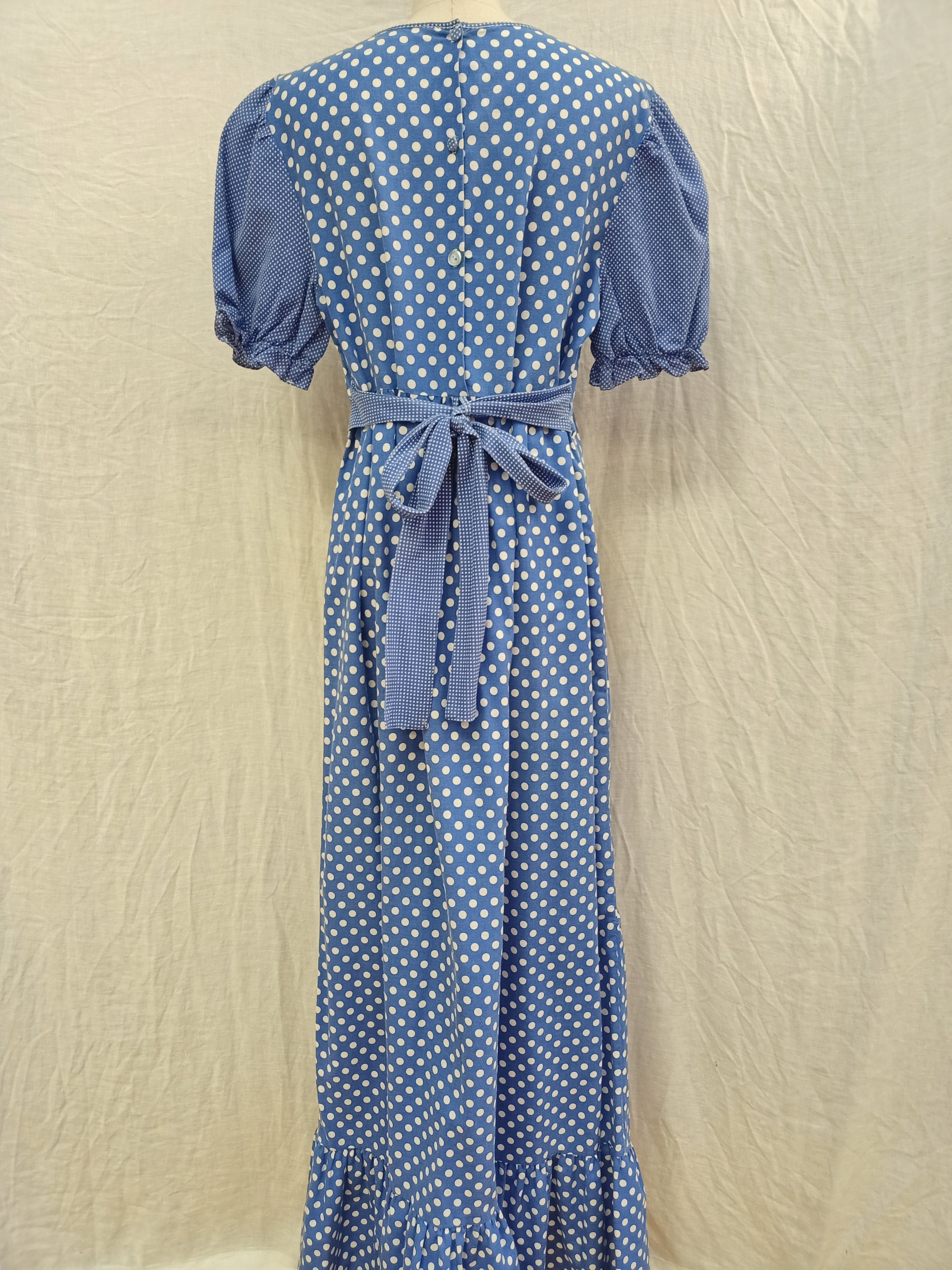Vintage Blue Prairie Dress