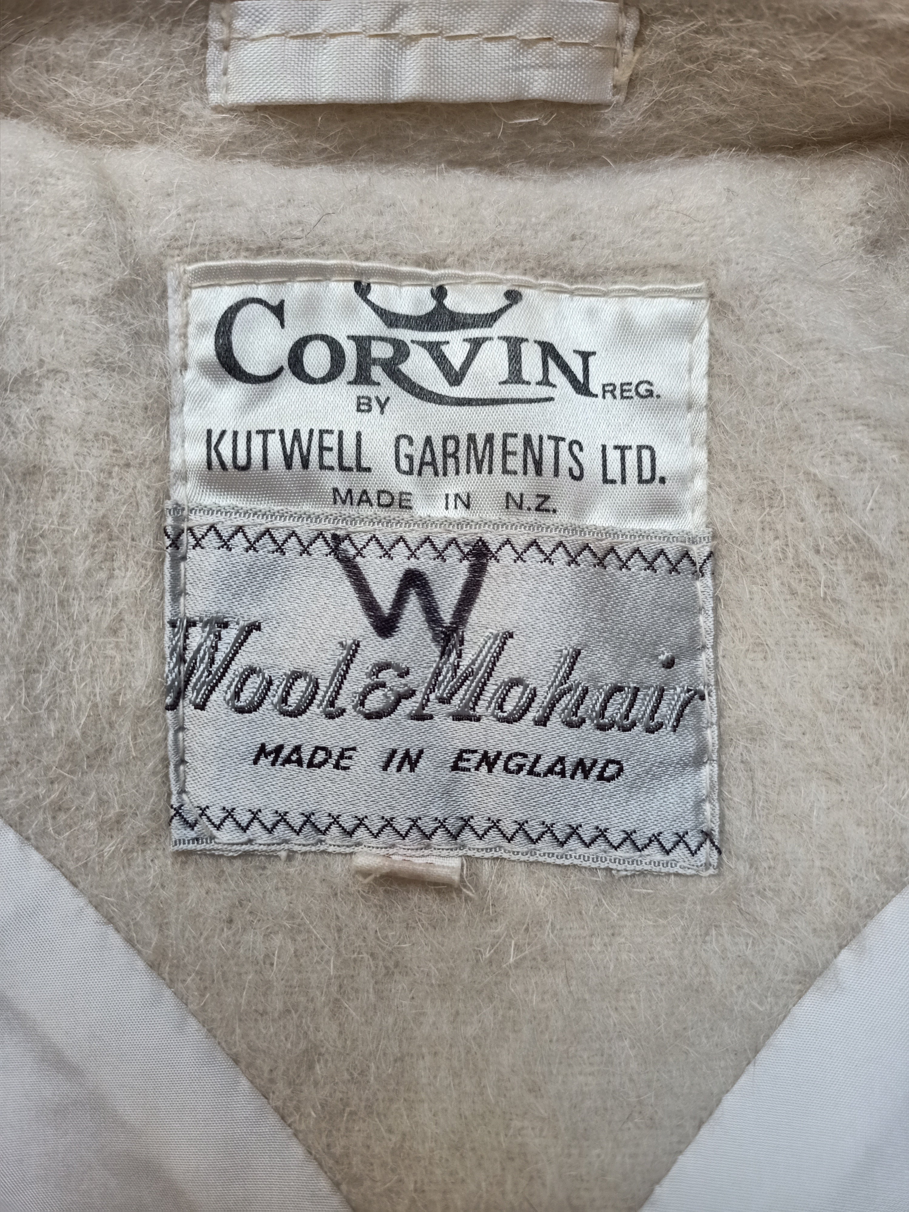 Vintage Wool and Mohair Coat