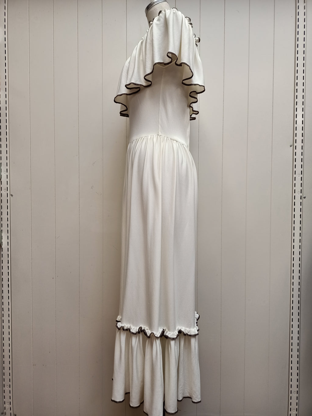 Vintage Derek Clothes Off Shoulder Dress