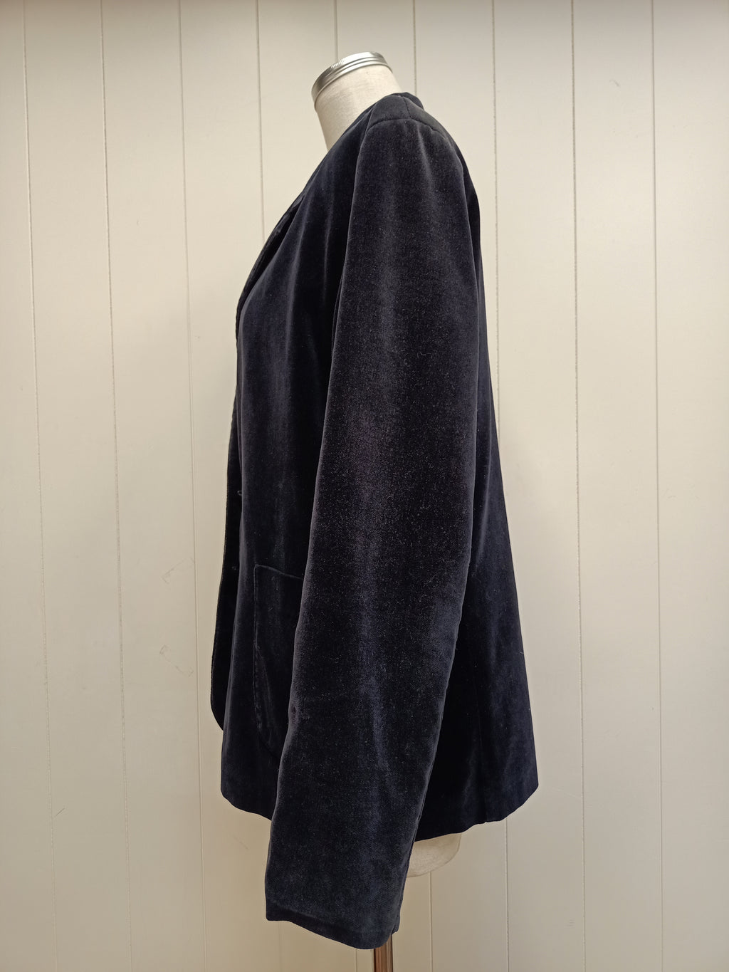 Vintage Black Velvet Jacket