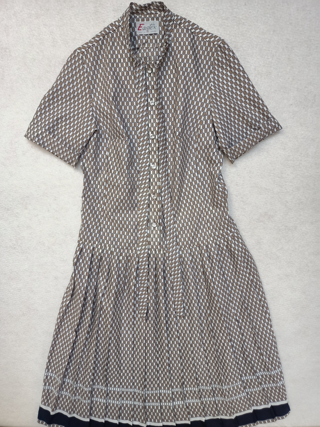 Vintage Eastex Pleated Dress