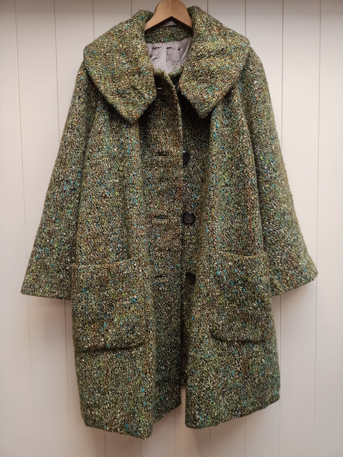 Vintage Balmoral Clothes Coat & Skirt Tweed Co-Ord Set