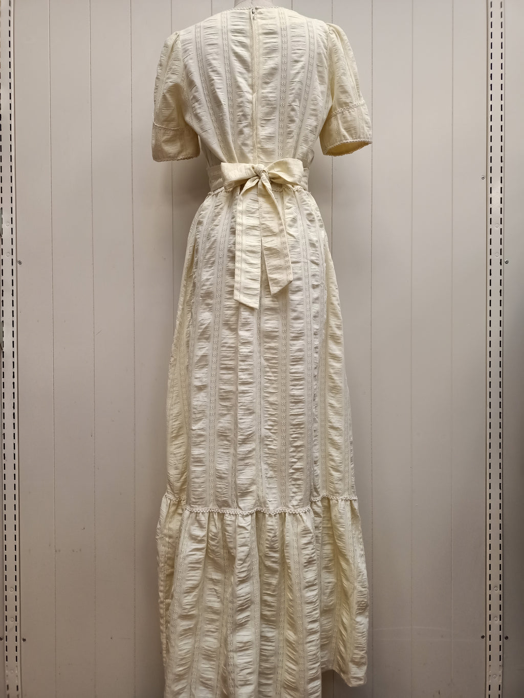 Vintage Yellow Prairie Maxi Dress