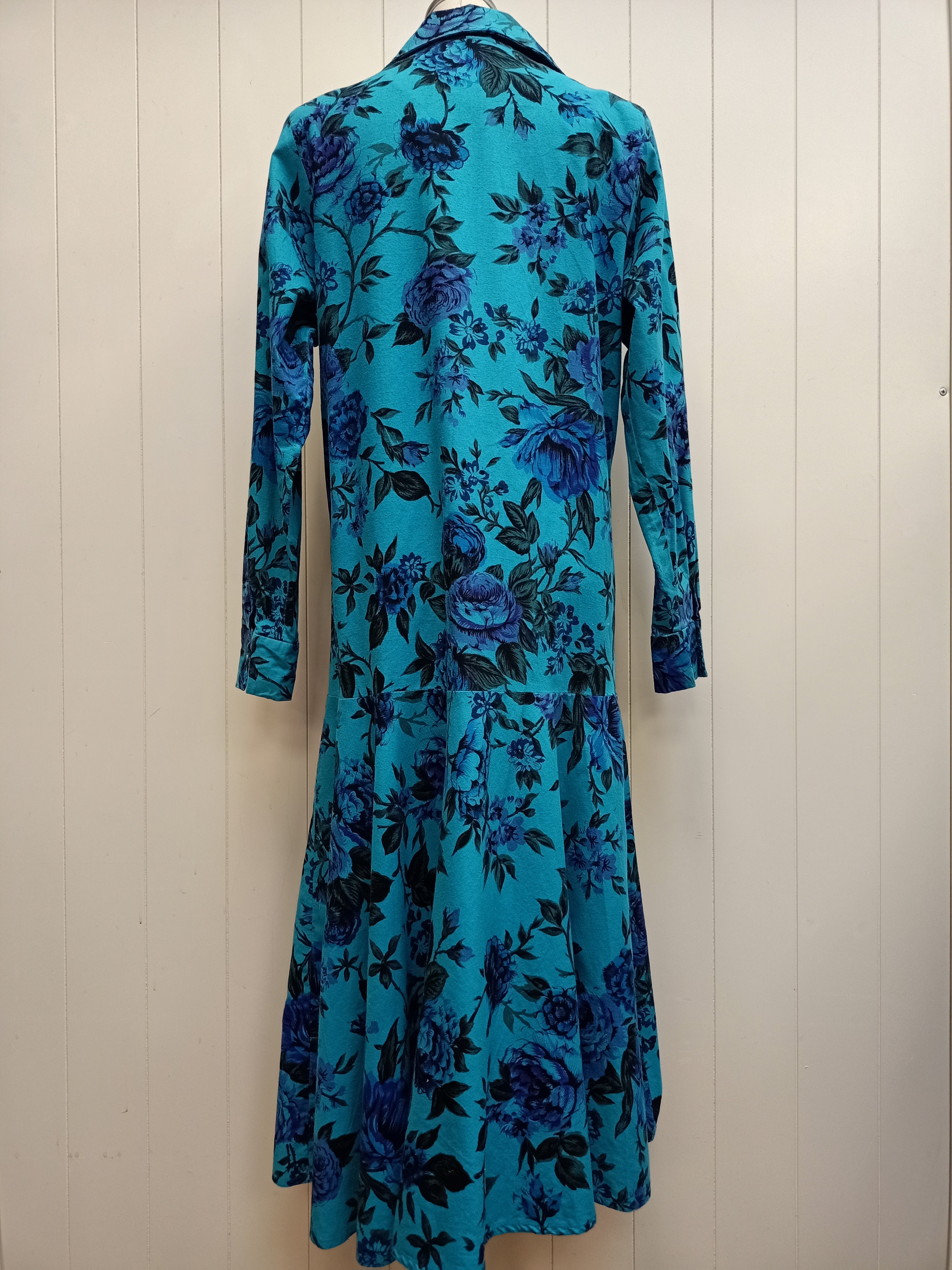 Vintage David Carmody Floral Dress
