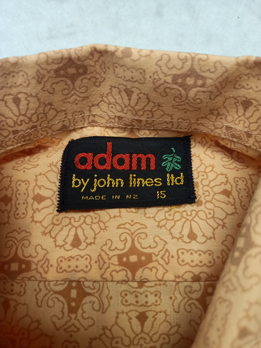 Vintage Mens Adam Shirt