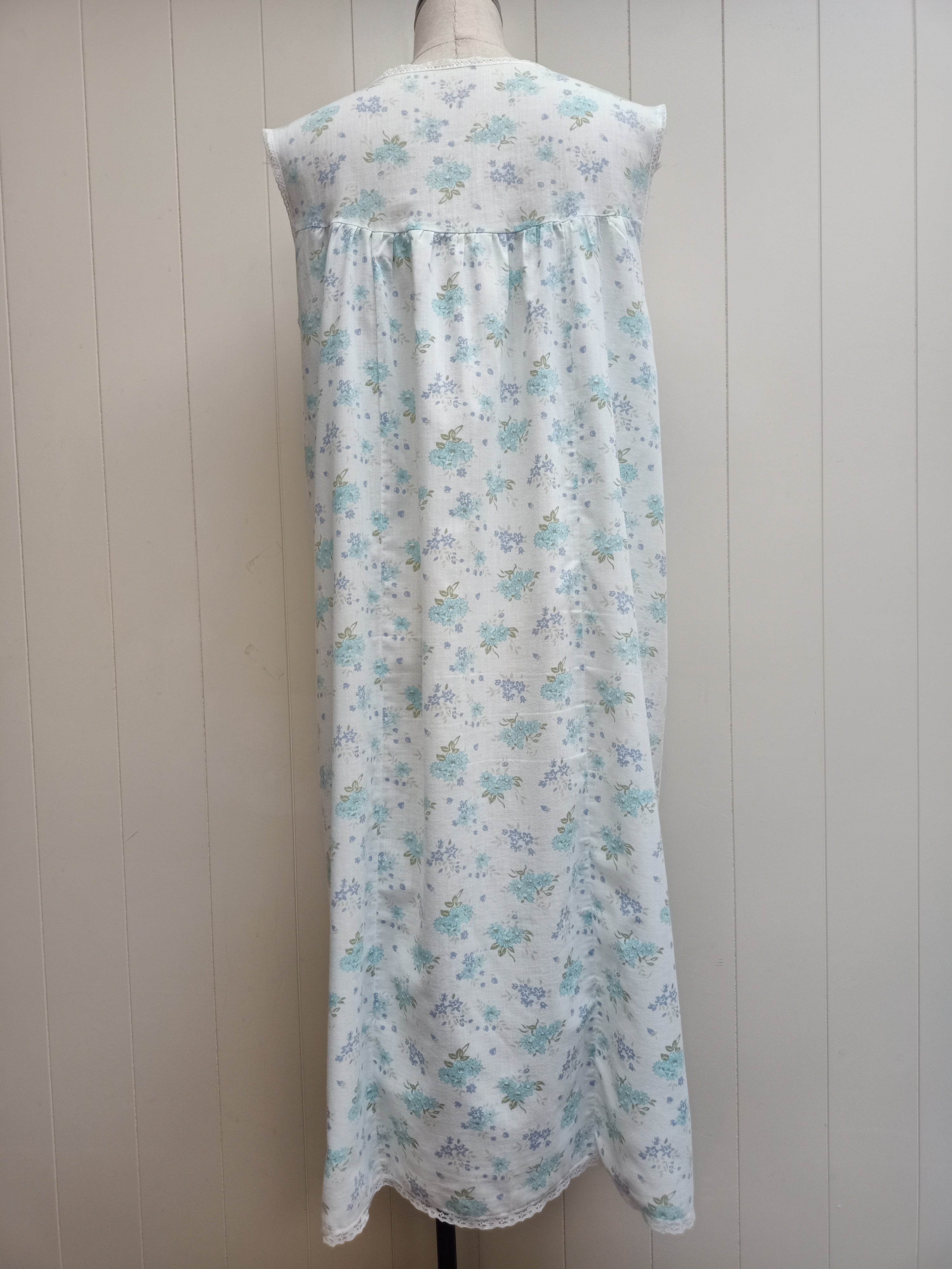 Vintage Cotton Floral Nightie