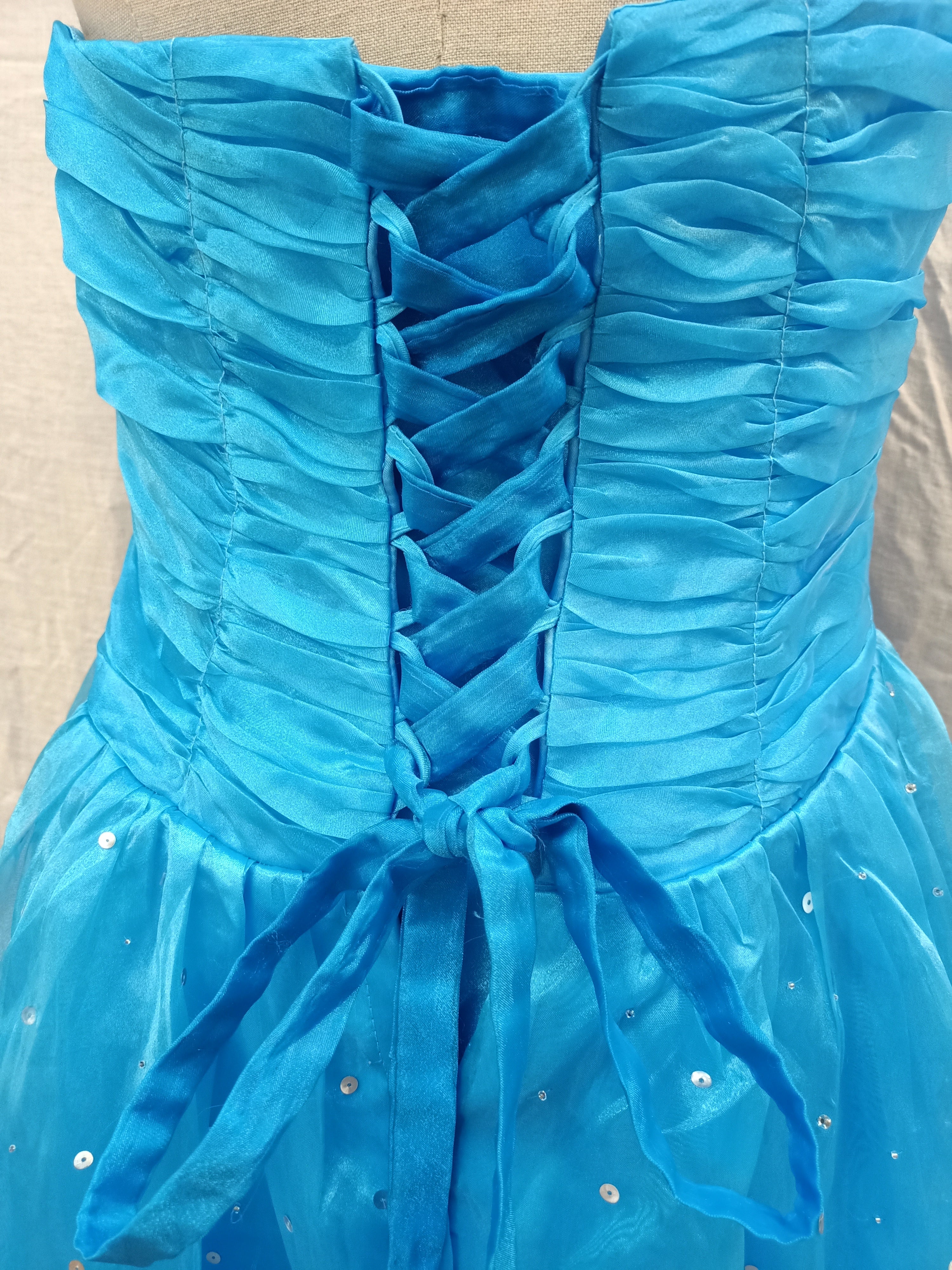 Sky Blue Ball Gown