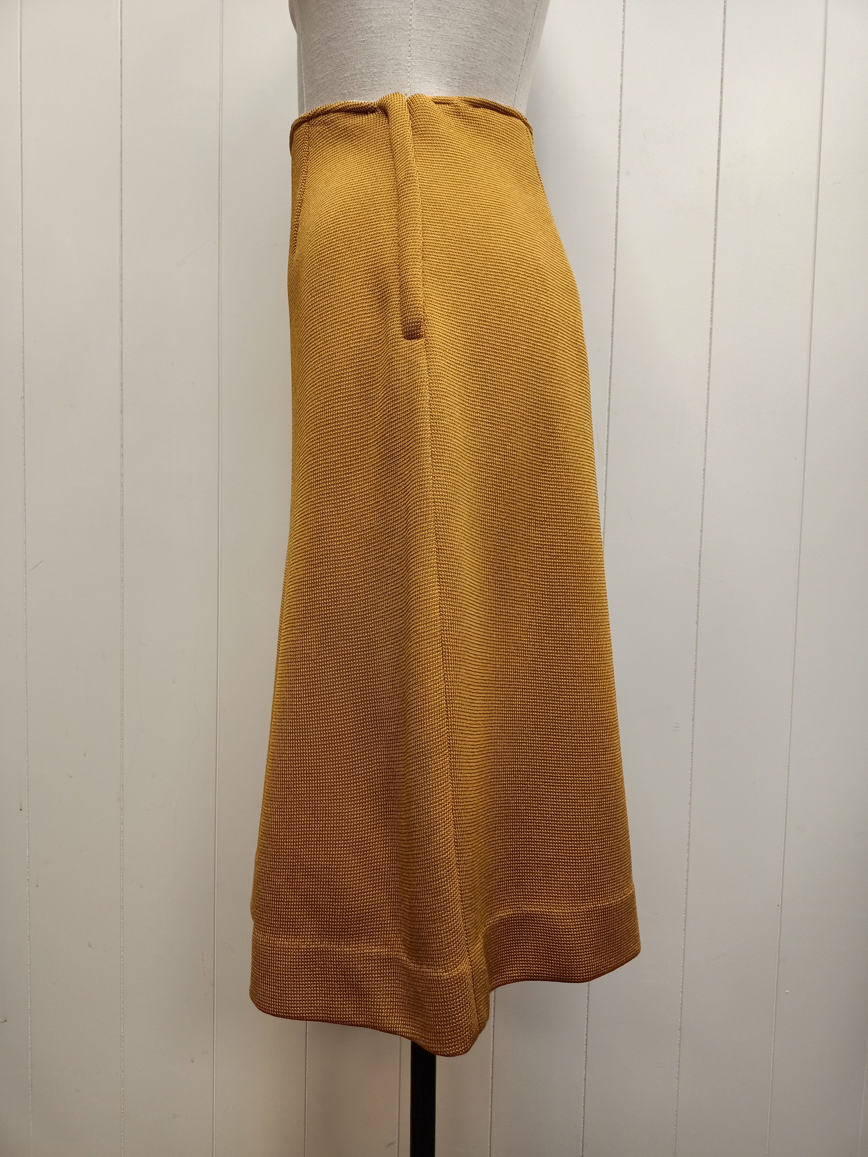 Vintage Mustard Skirt
