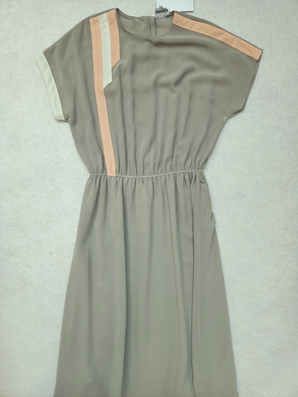 Vintage Sage Crepe Dress