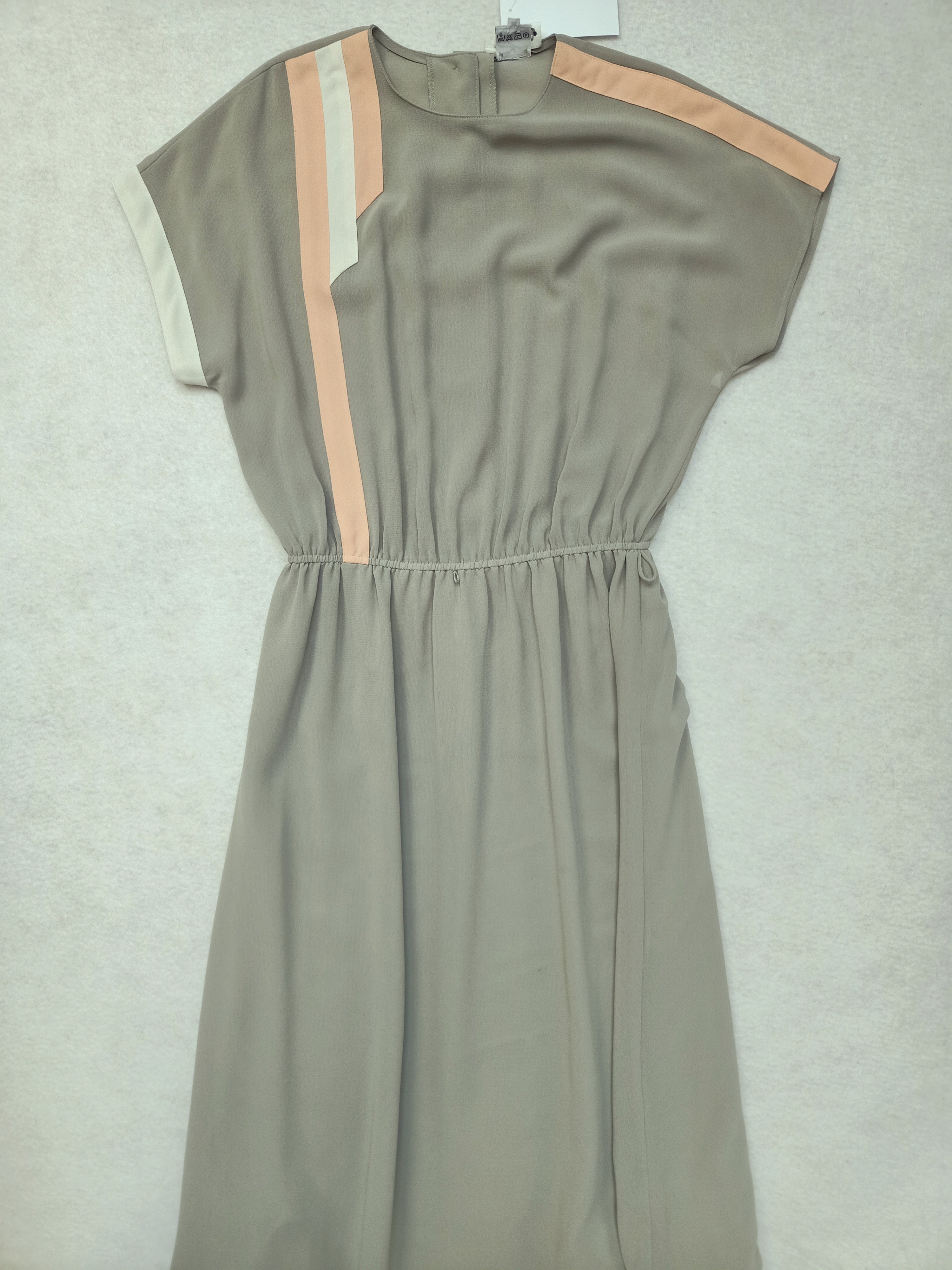 Vintage Sage Crepe Dress