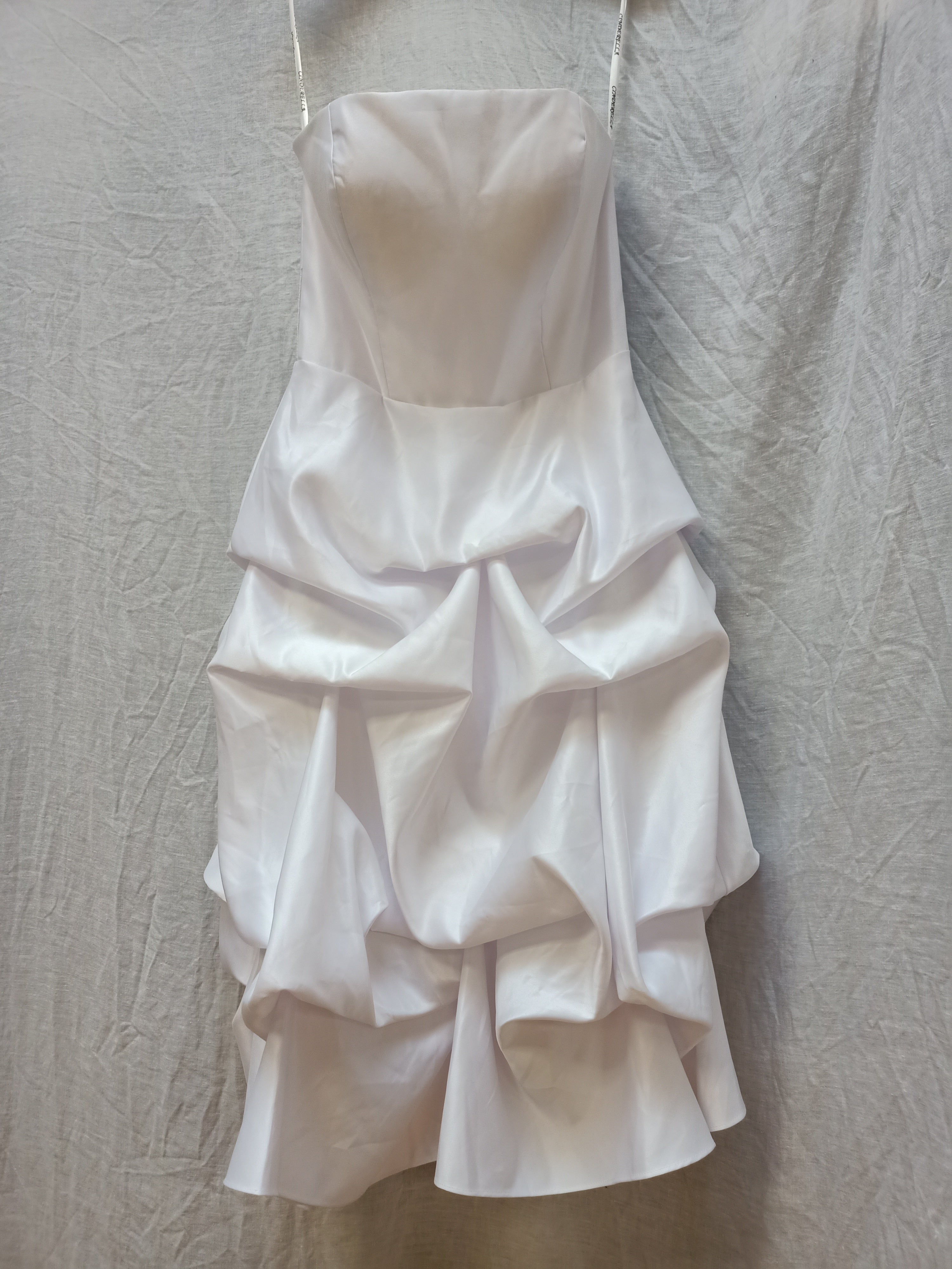 Cinderella Satin Ruched Dress