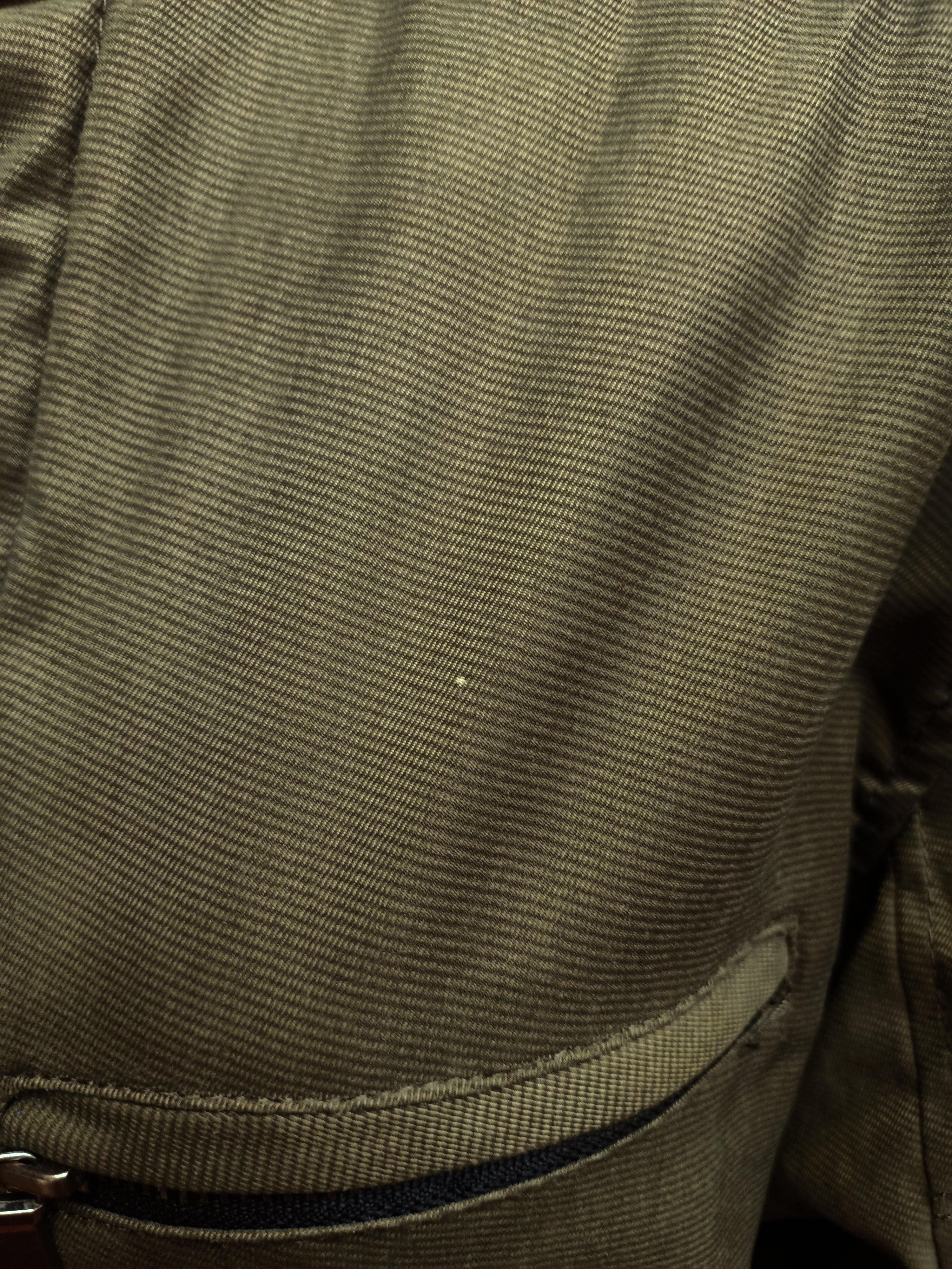 Dark Khaki Green Parka Jacket