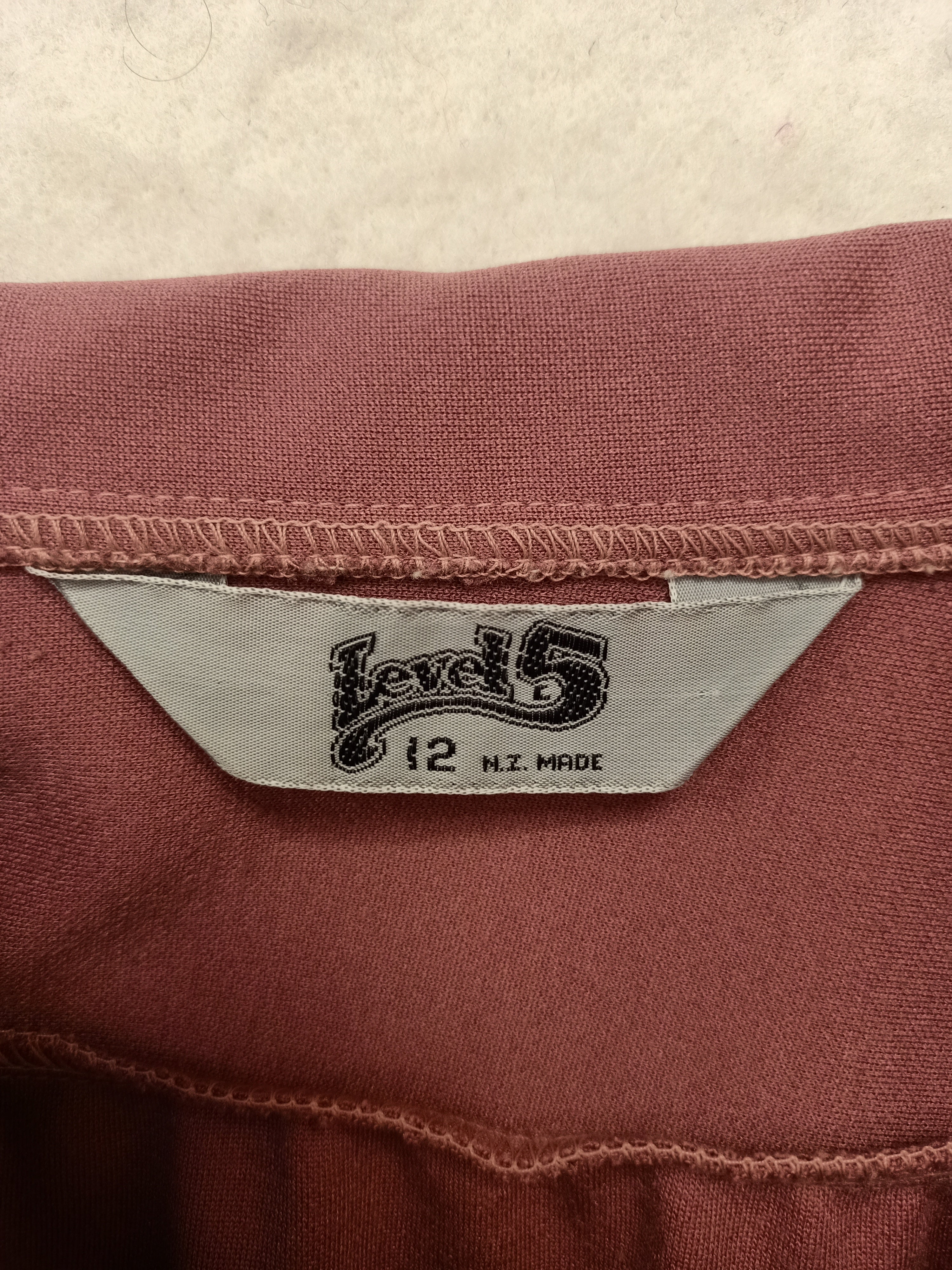 Vintage Level 5 Dusty Rose Shirt