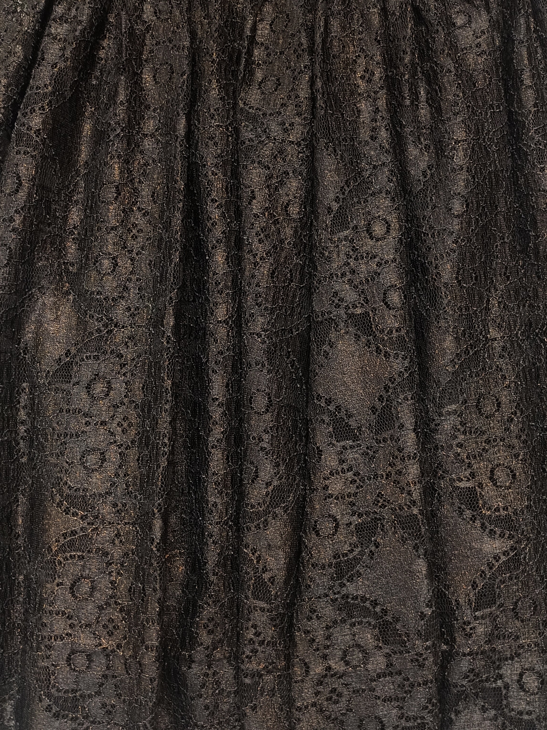 Liann Bellis Black Lace Dress