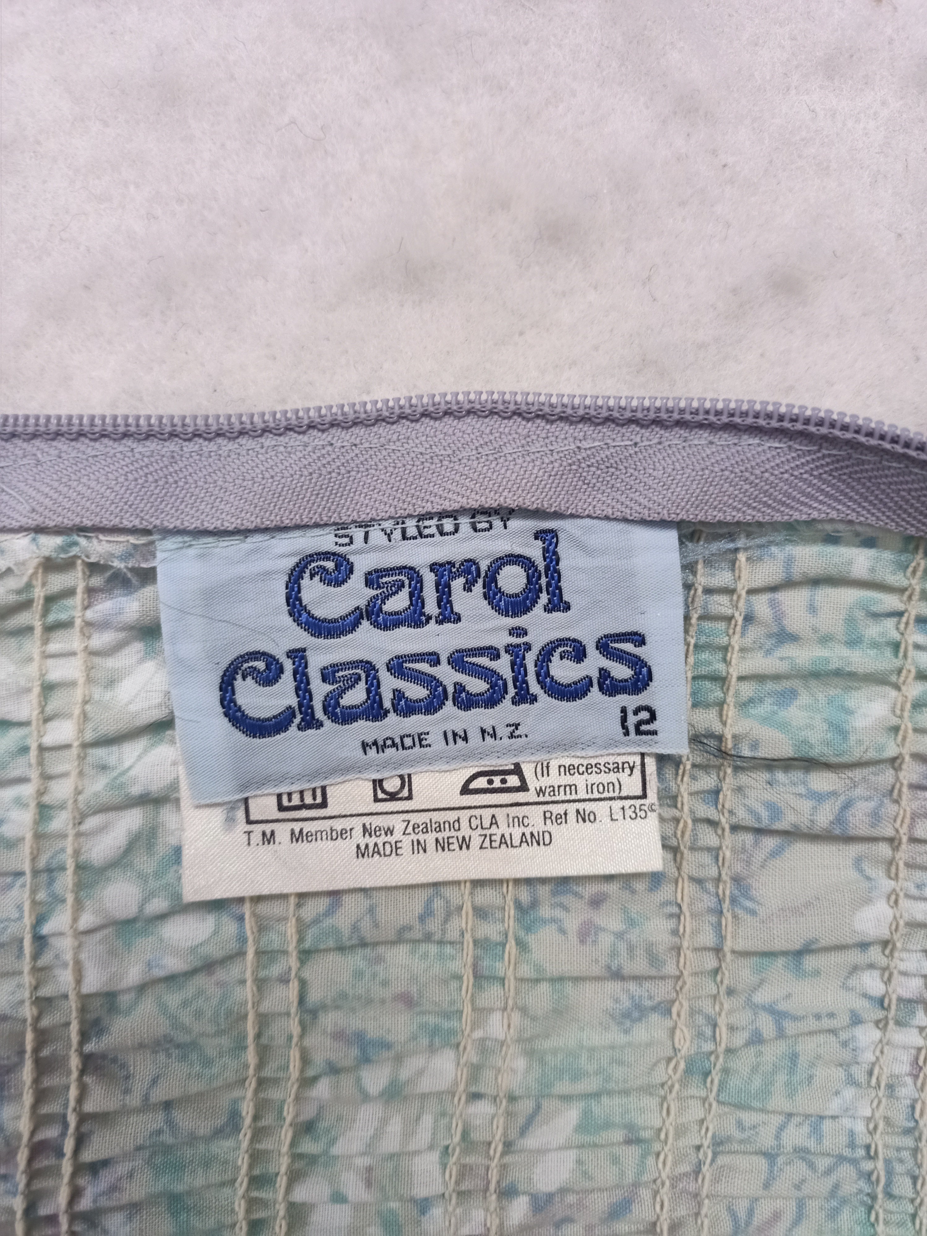 Vintage Carol Classics Mint Dress